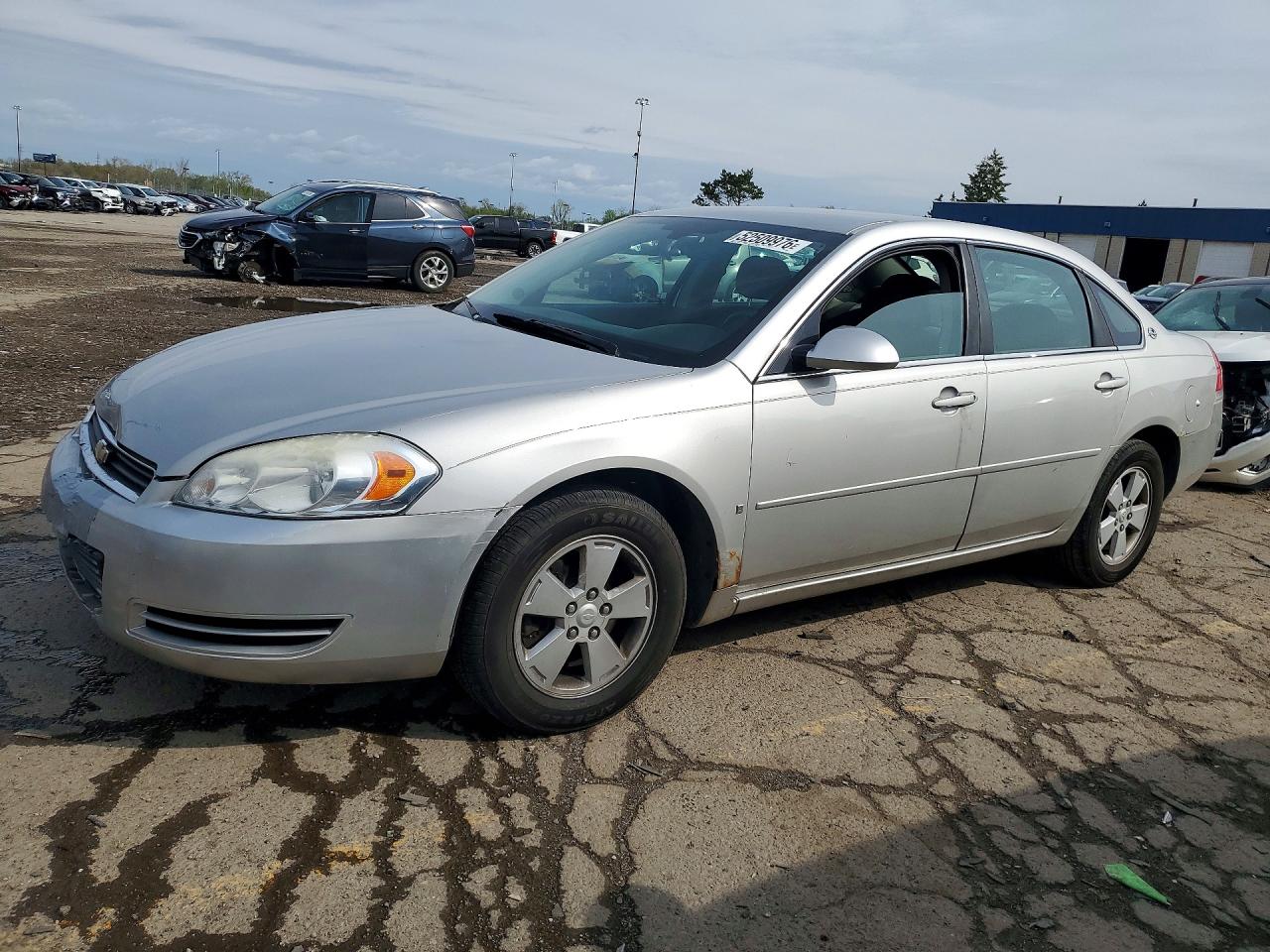 2007 Chevrolet Impala Lt Silver vin: 2G1WT55K079133780