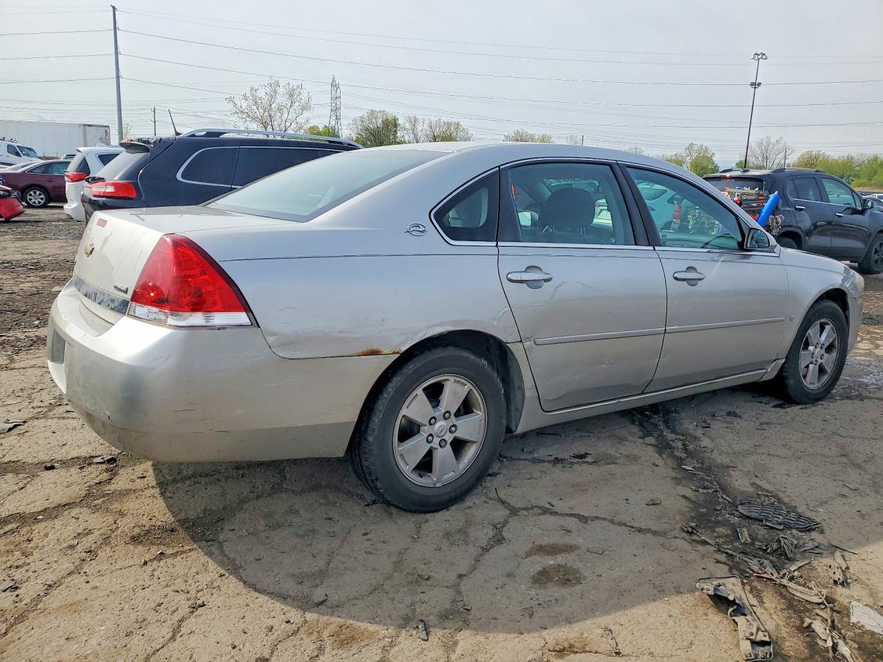 2007 Chevrolet Impala Lt Silver vin: 2G1WT55K079133780