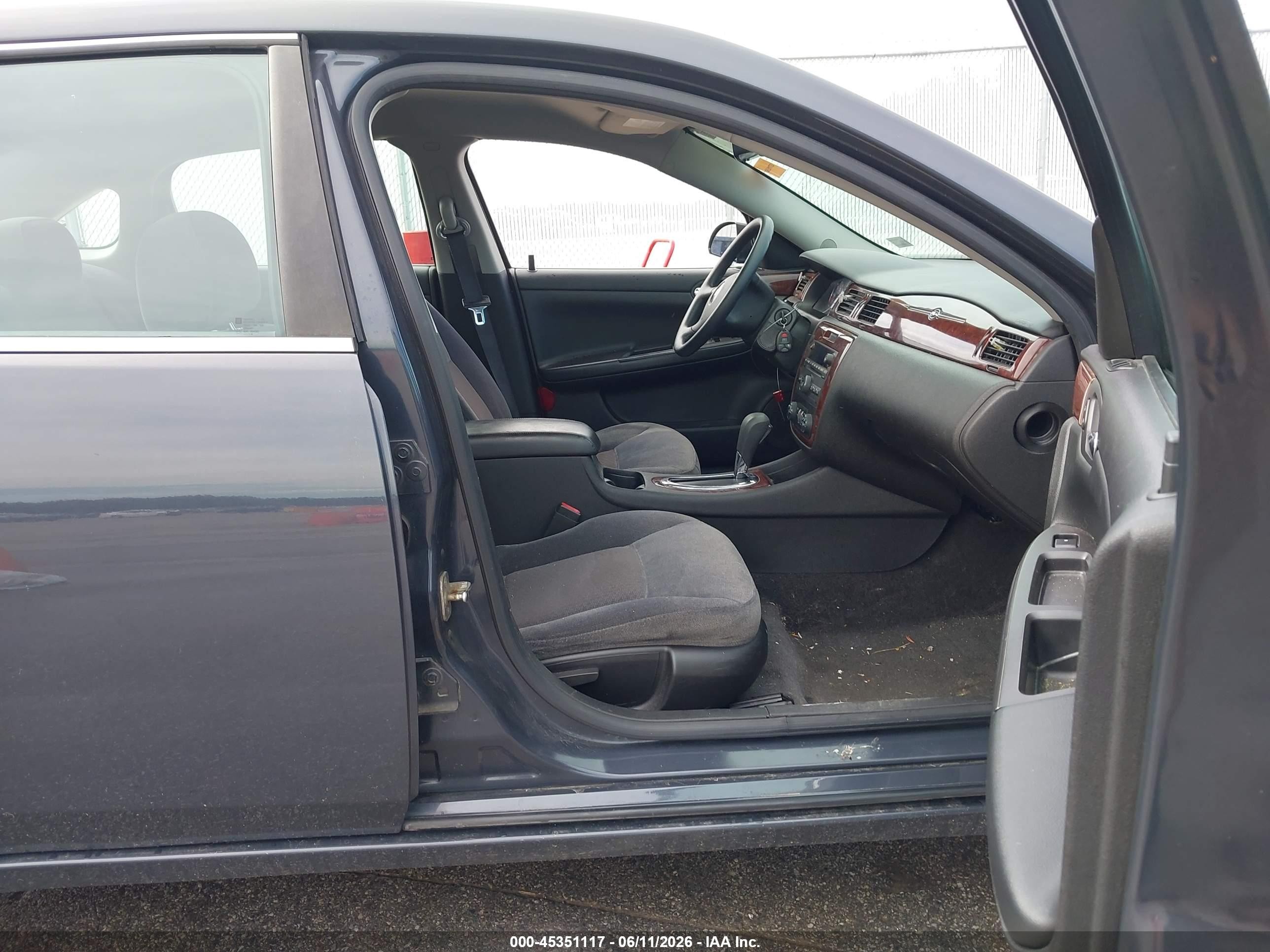 2008 Chevrolet Impala Lt Серый vin: 2G1WT55K081272680