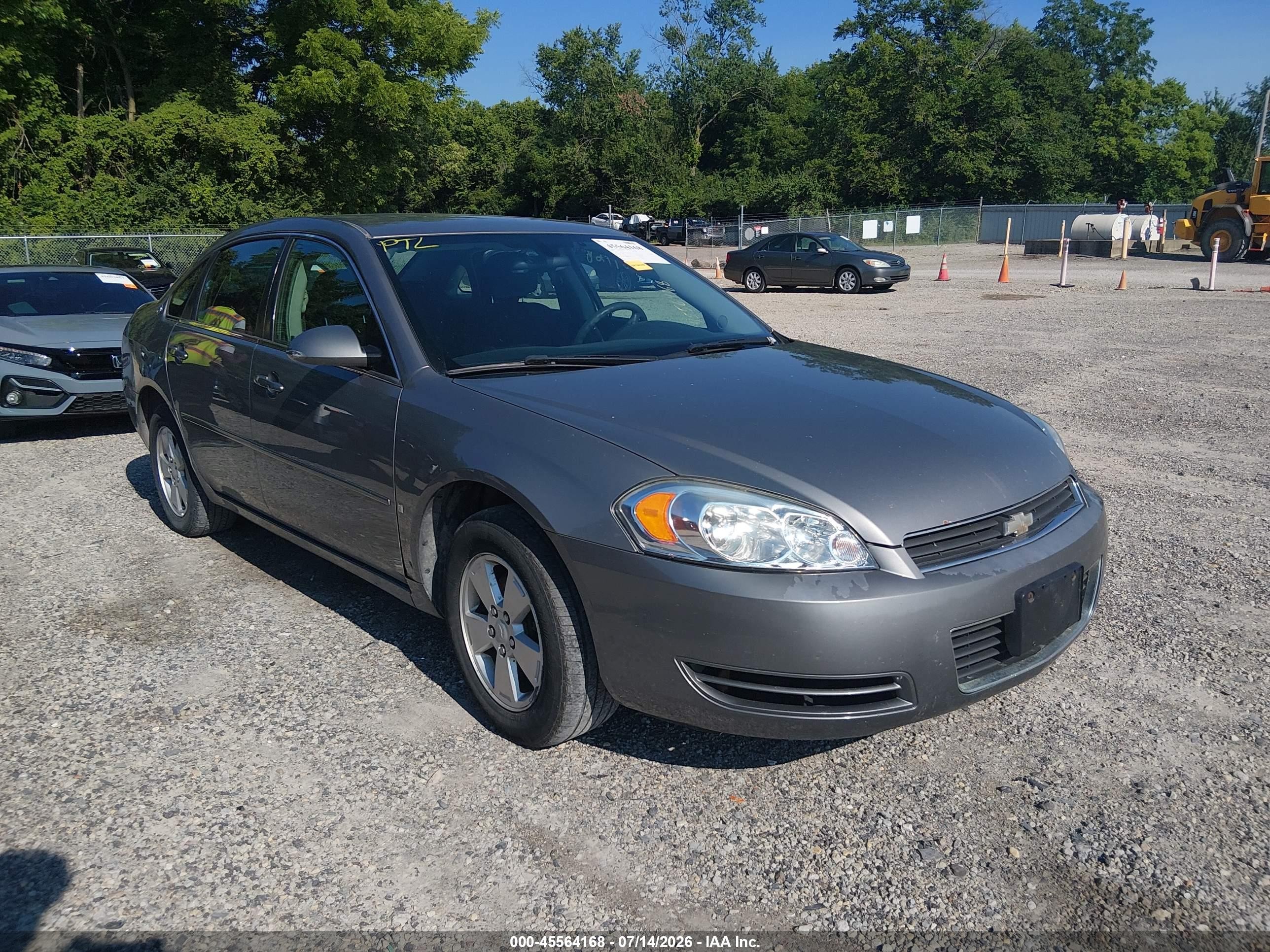 2006 Chevrolet Impala Lt Gray vin: 2G1WT55K169426781