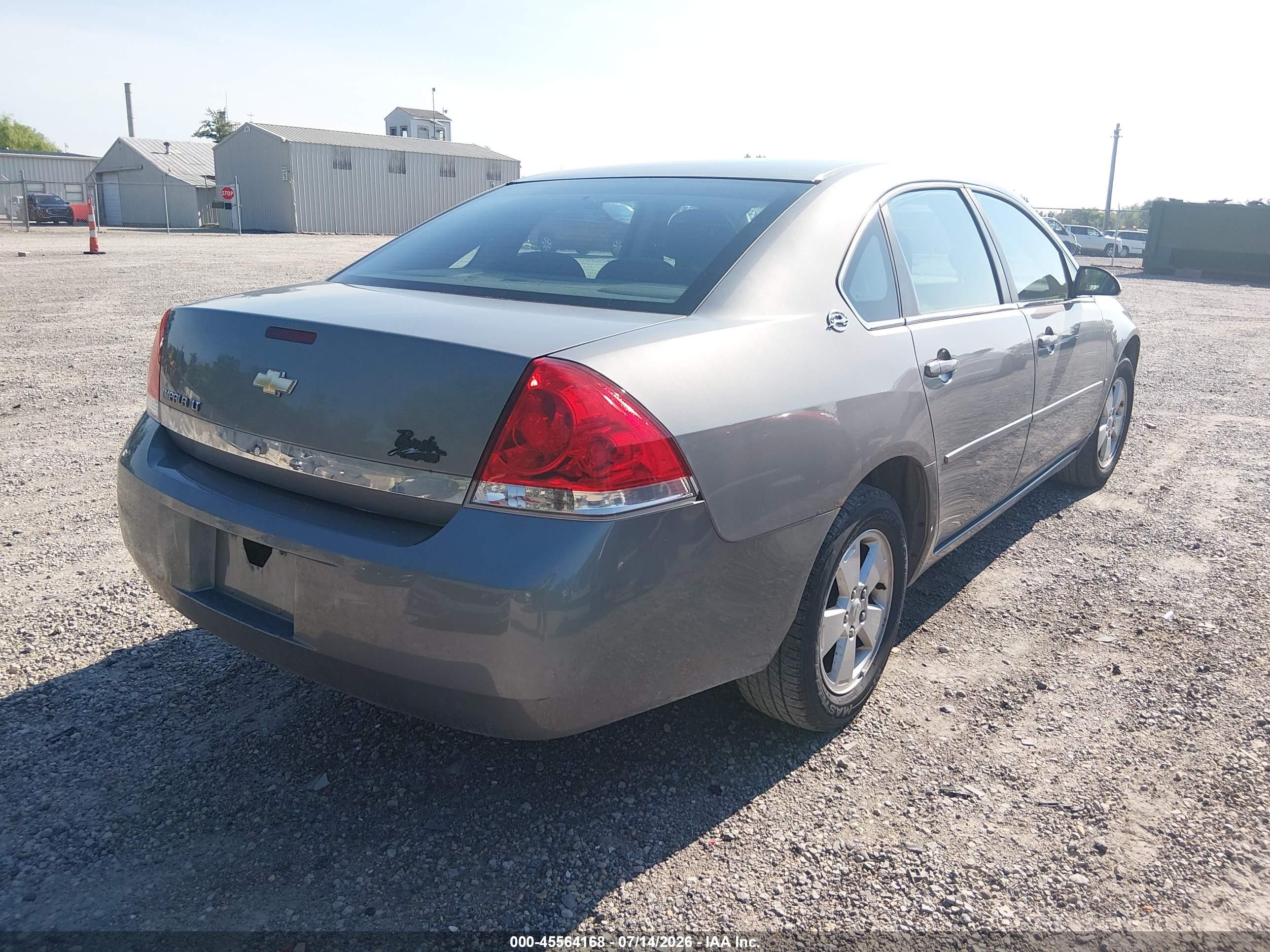 2006 Chevrolet Impala Lt Gray vin: 2G1WT55K169426781