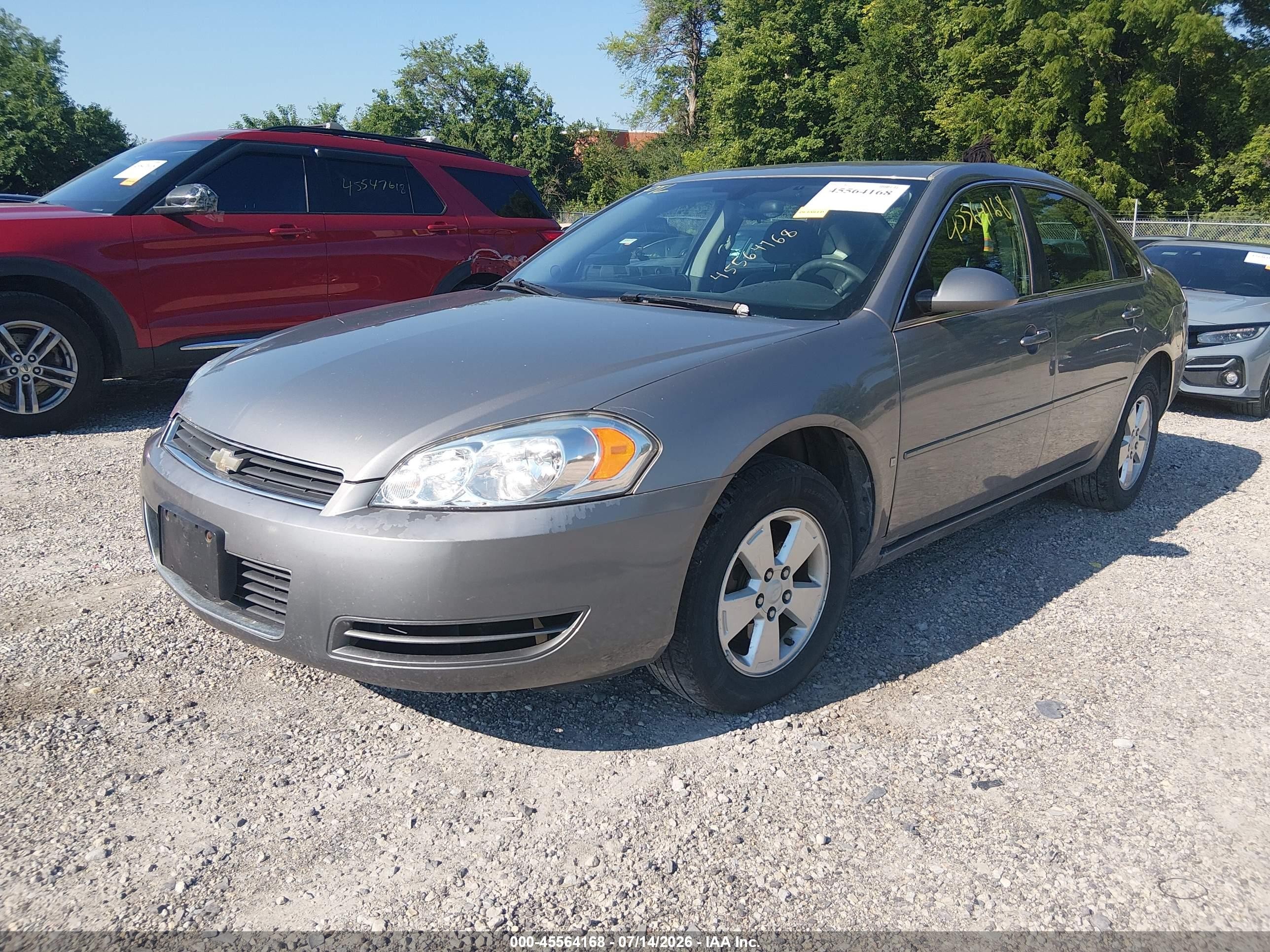 2006 Chevrolet Impala Lt Gray vin: 2G1WT55K169426781