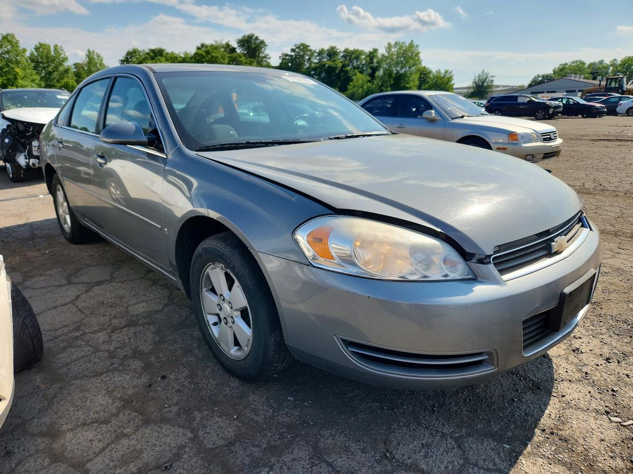 2007 Chevrolet Impala Lt Gray vin: 2G1WT55K179389443