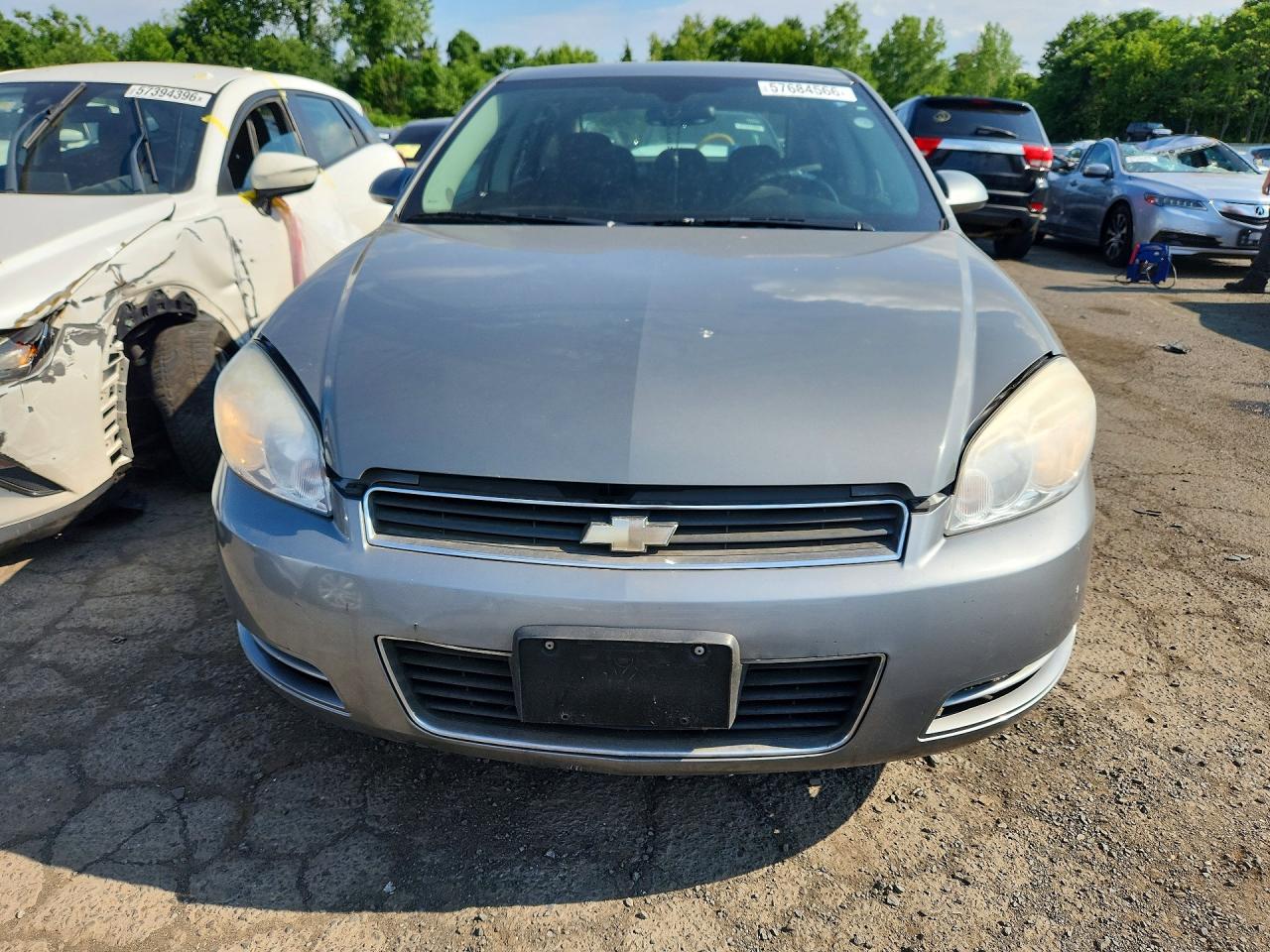 2007 Chevrolet Impala Lt Gray vin: 2G1WT55K179389443
