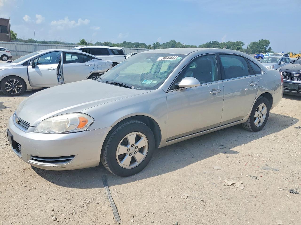 2008 Chevrolet Impala Lt Silver vin: 2G1WT55K189126354