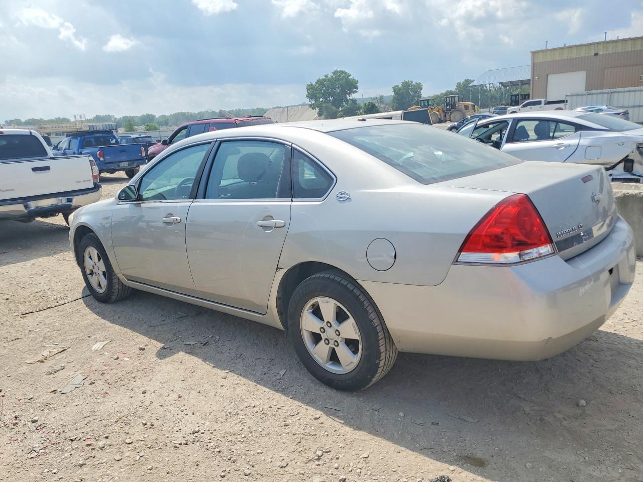 2008 Chevrolet Impala Lt Silver vin: 2G1WT55K189126354