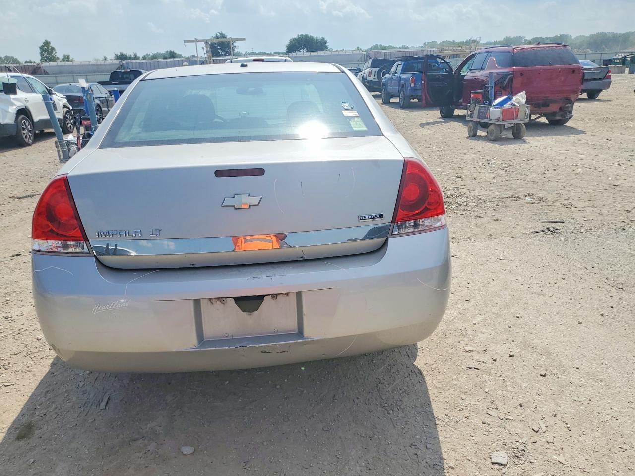 2008 Chevrolet Impala Lt Silver vin: 2G1WT55K189126354