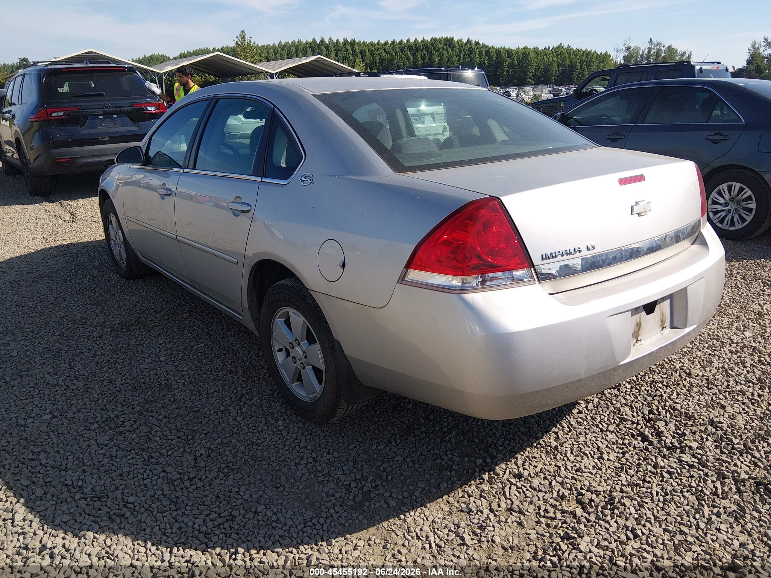 2006 Chevrolet Impala Lt Silver vin: 2G1WT55K269400237