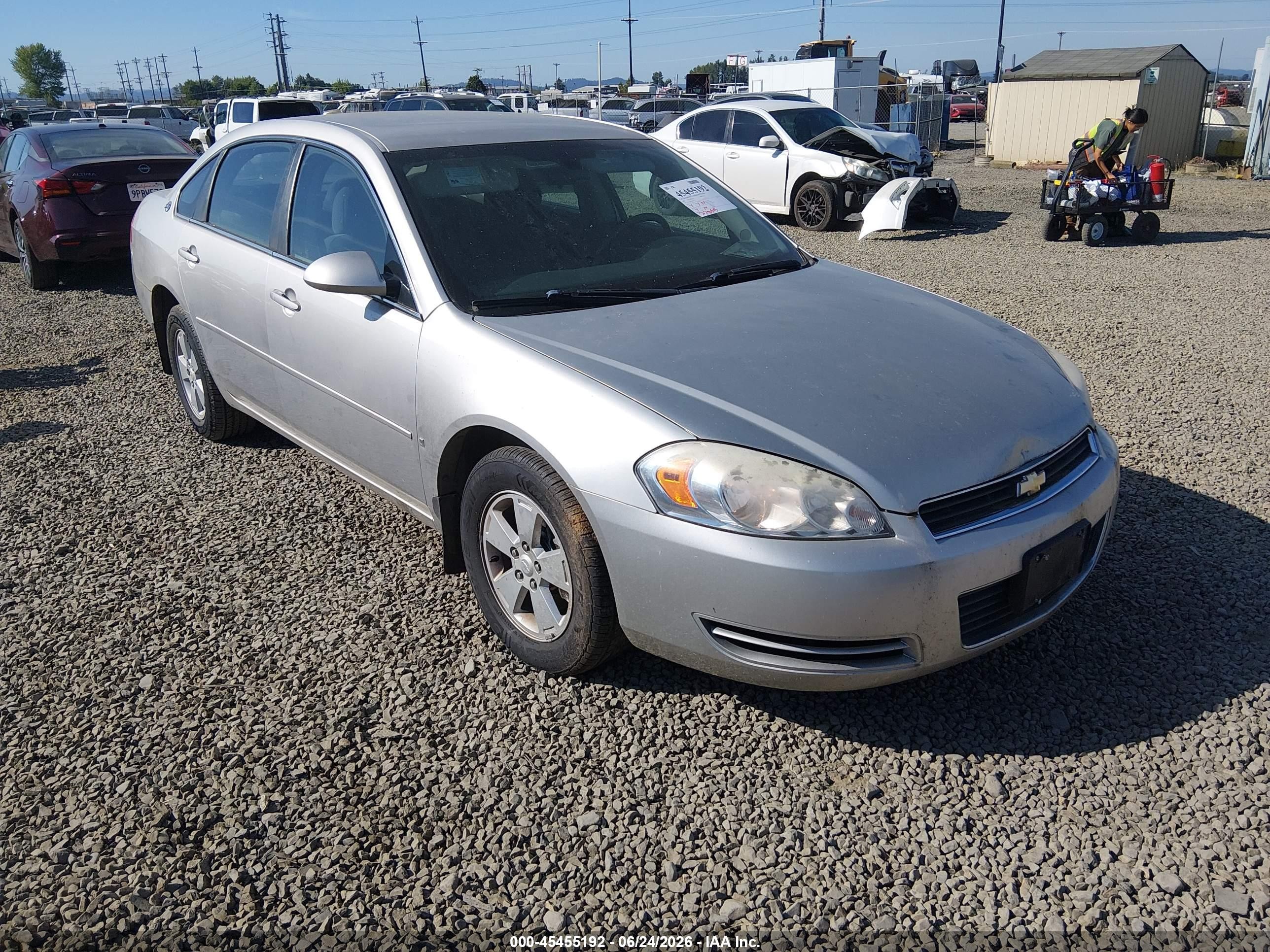 2006 Chevrolet Impala Lt Silver vin: 2G1WT55K269400237