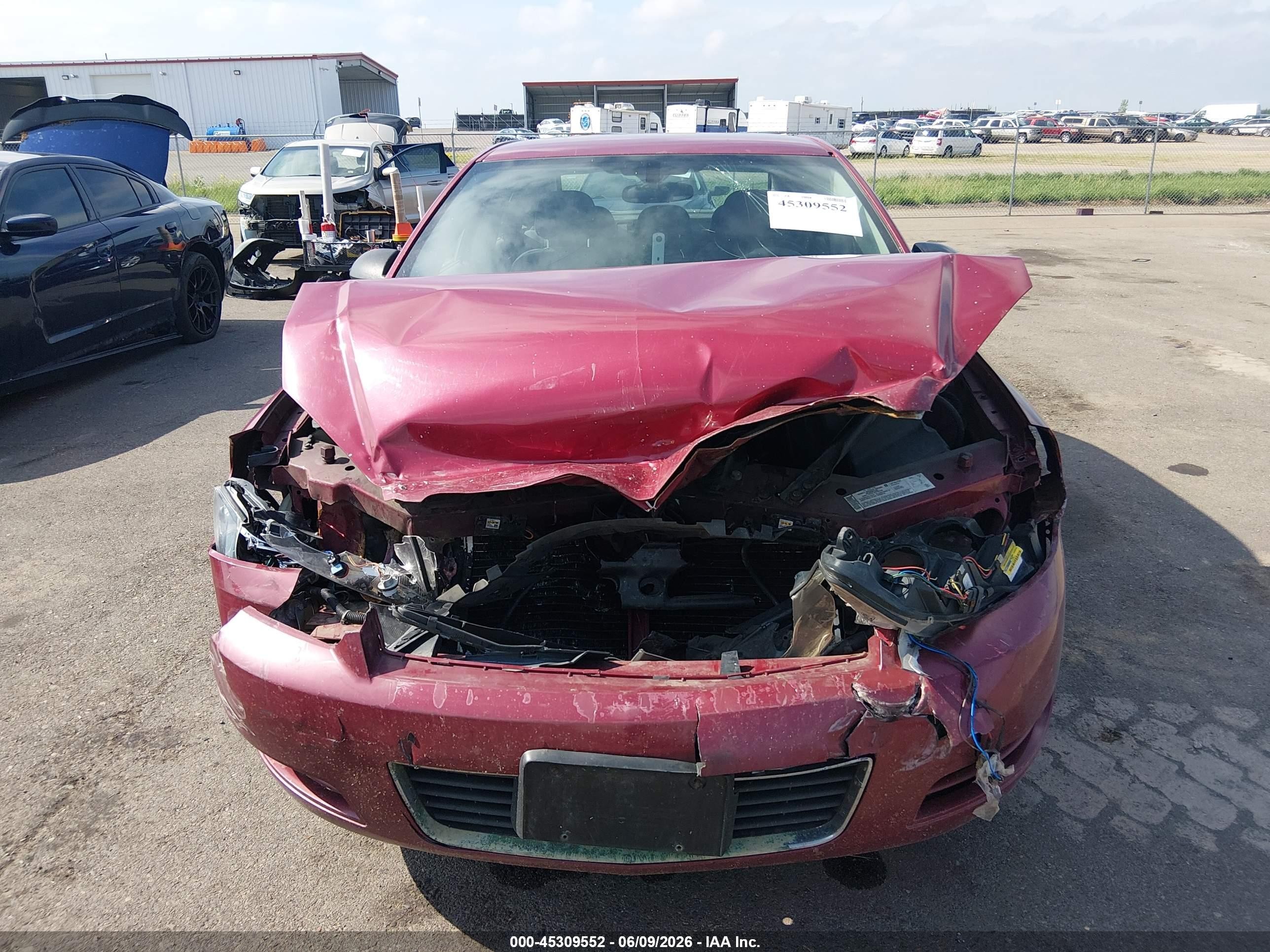 2006 Chevrolet Impala Lt Burgundy vin: 2G1WT55K269415644