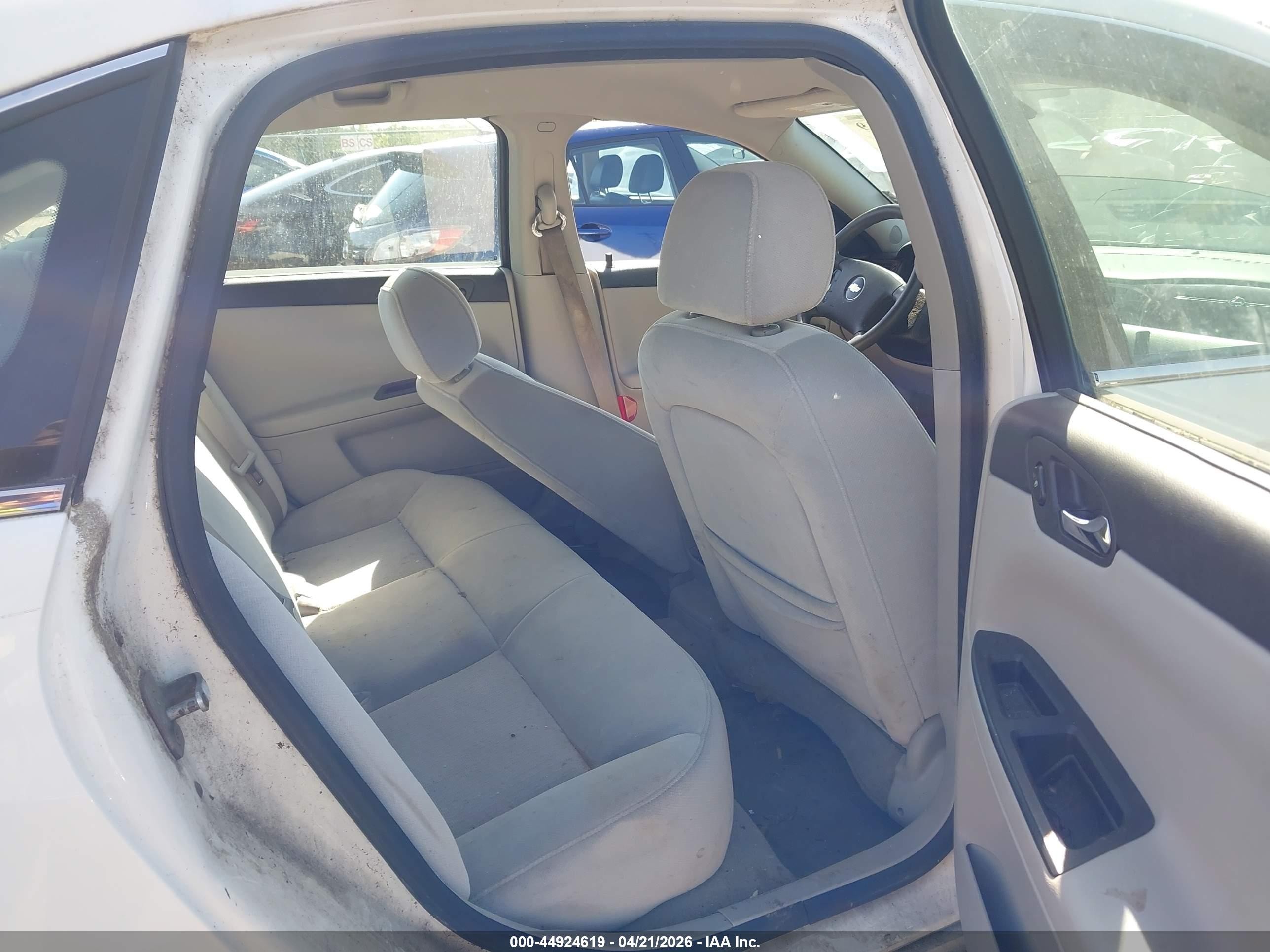 2008 Chevrolet Impala Lt White vin: 2G1WT55K289151618