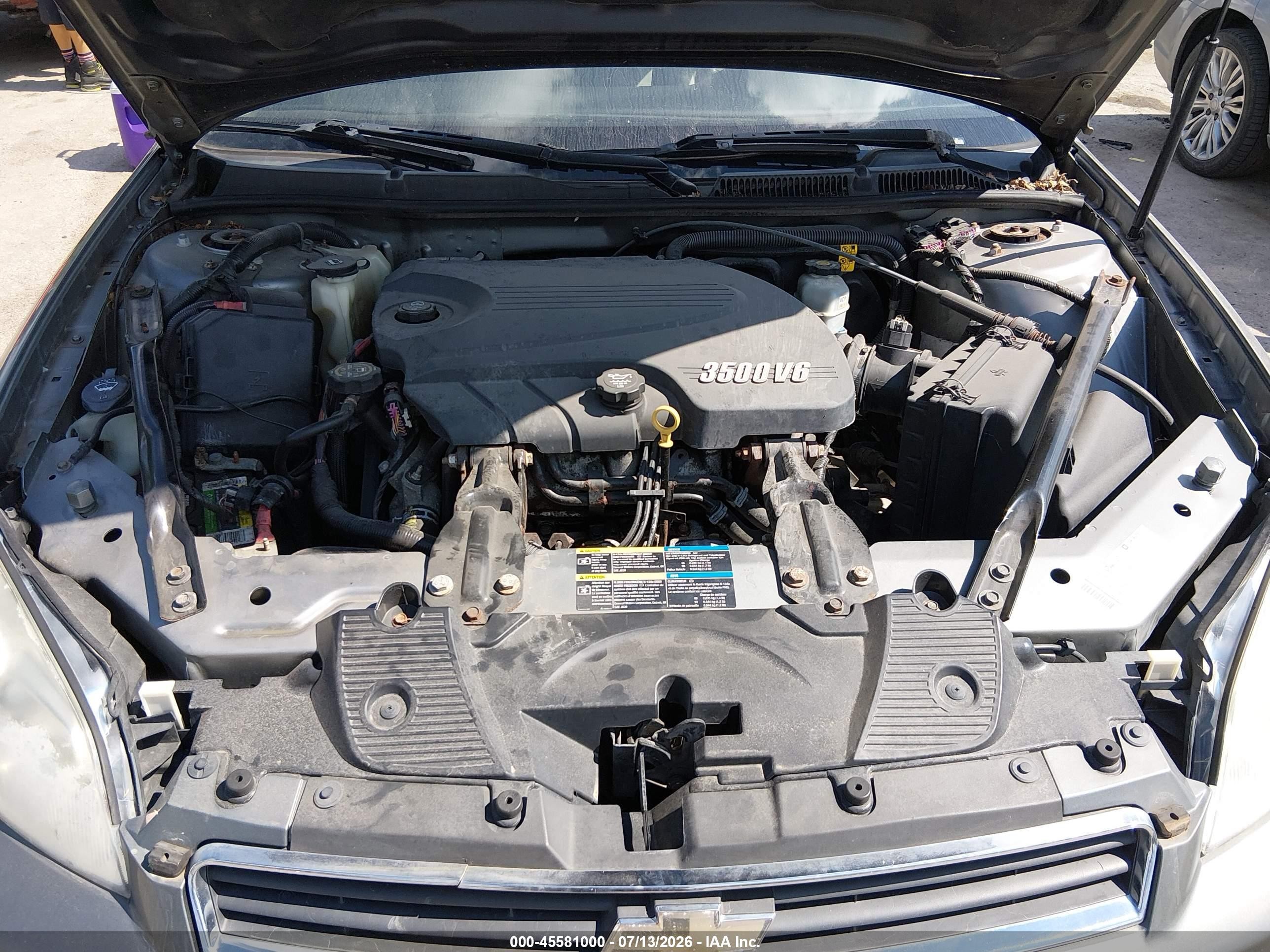 2008 Chevrolet Impala Lt Green vin: 2G1WT55K289179077
