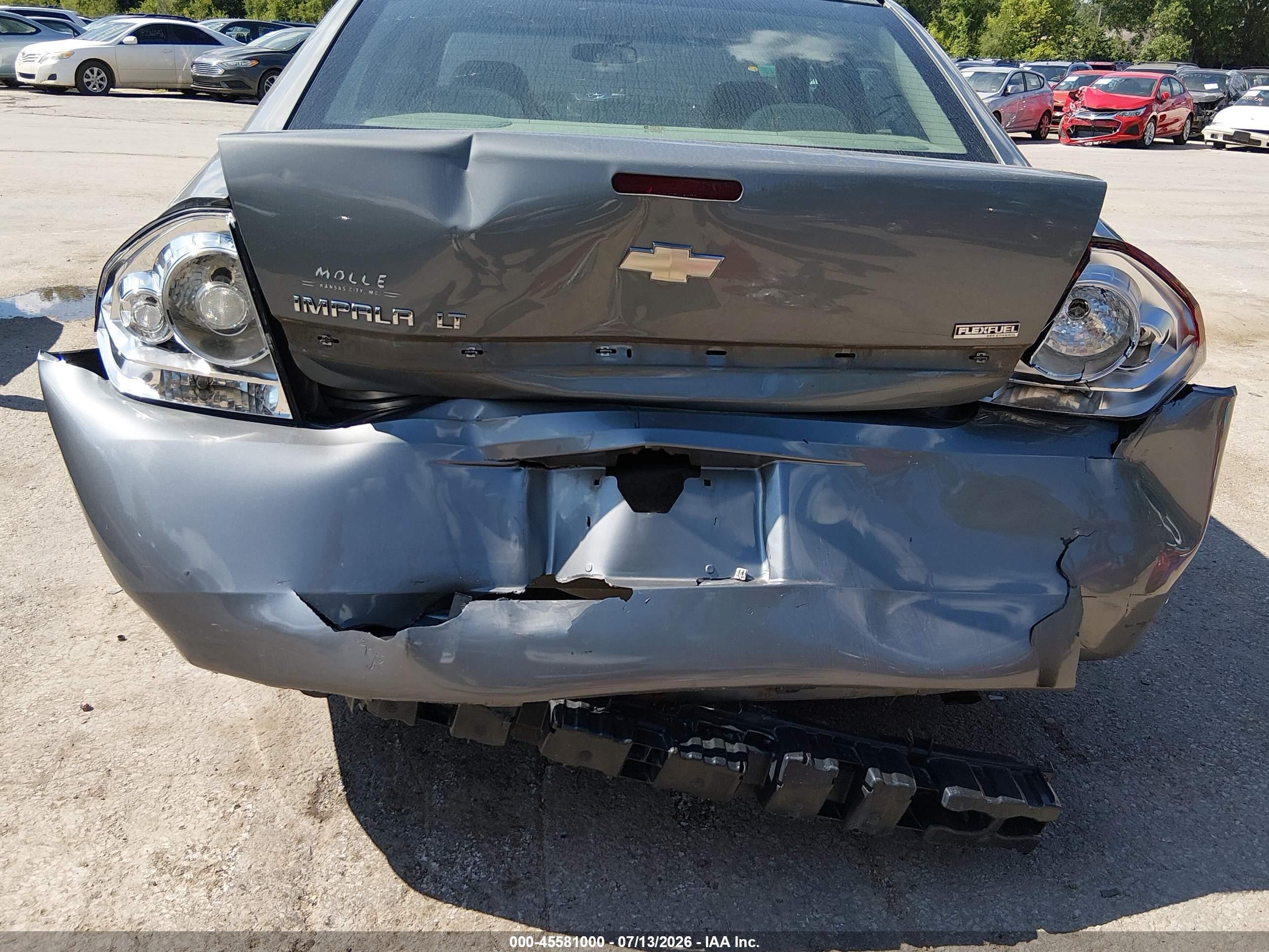 2008 Chevrolet Impala Lt Green vin: 2G1WT55K289179077