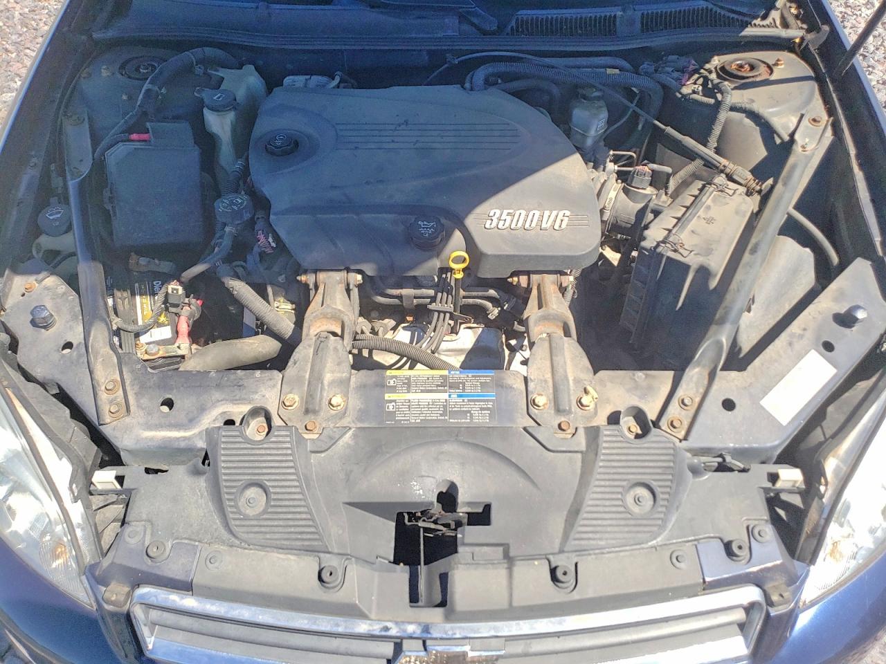 2007 Chevrolet Impala Lt Blue vin: 2G1WT55K379184965