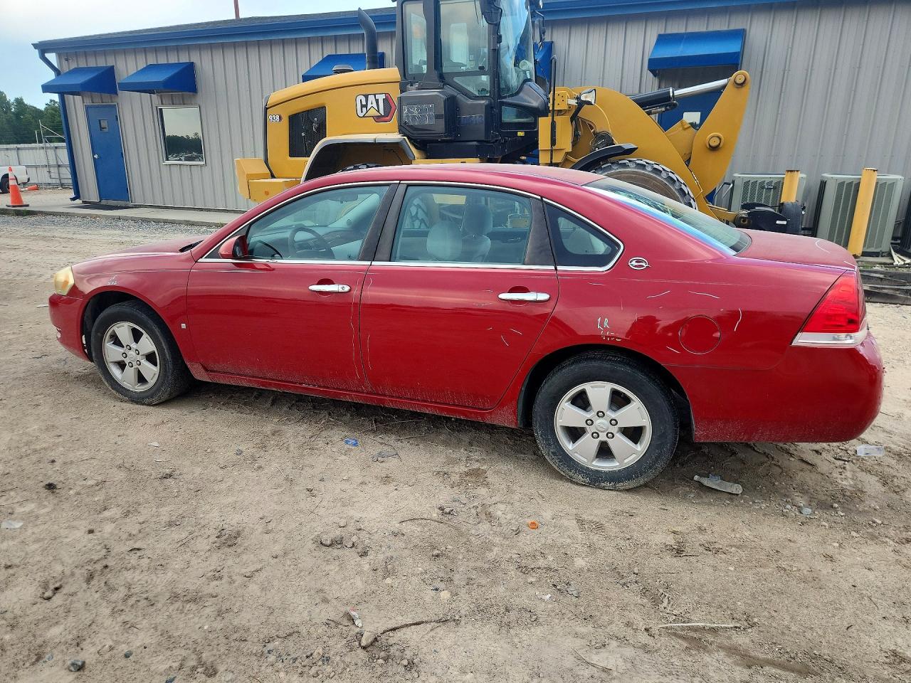 2008 Chevrolet Impala Lt Красный vin: 2G1WT55K581226035