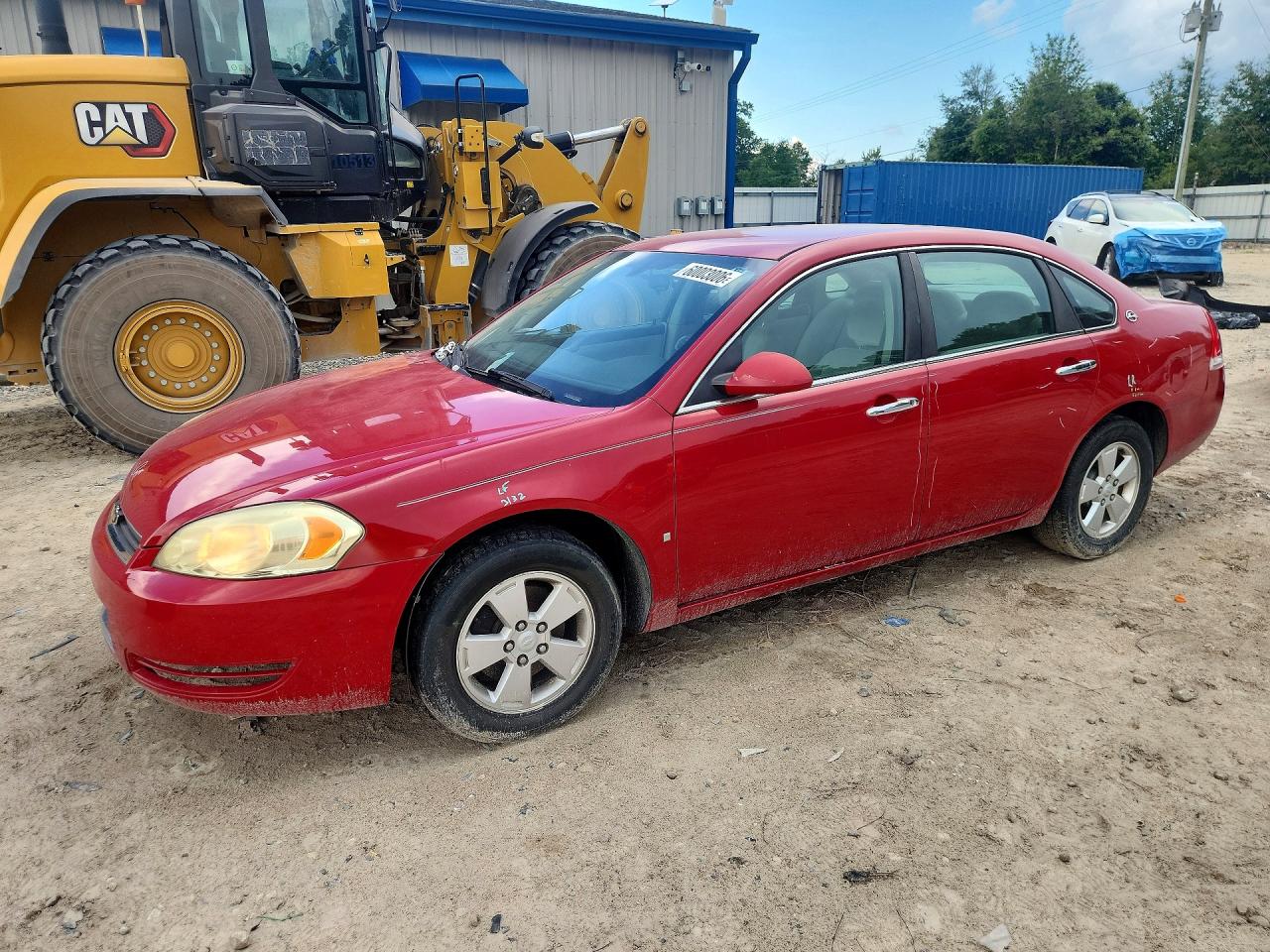 2008 Chevrolet Impala Lt Красный vin: 2G1WT55K581226035