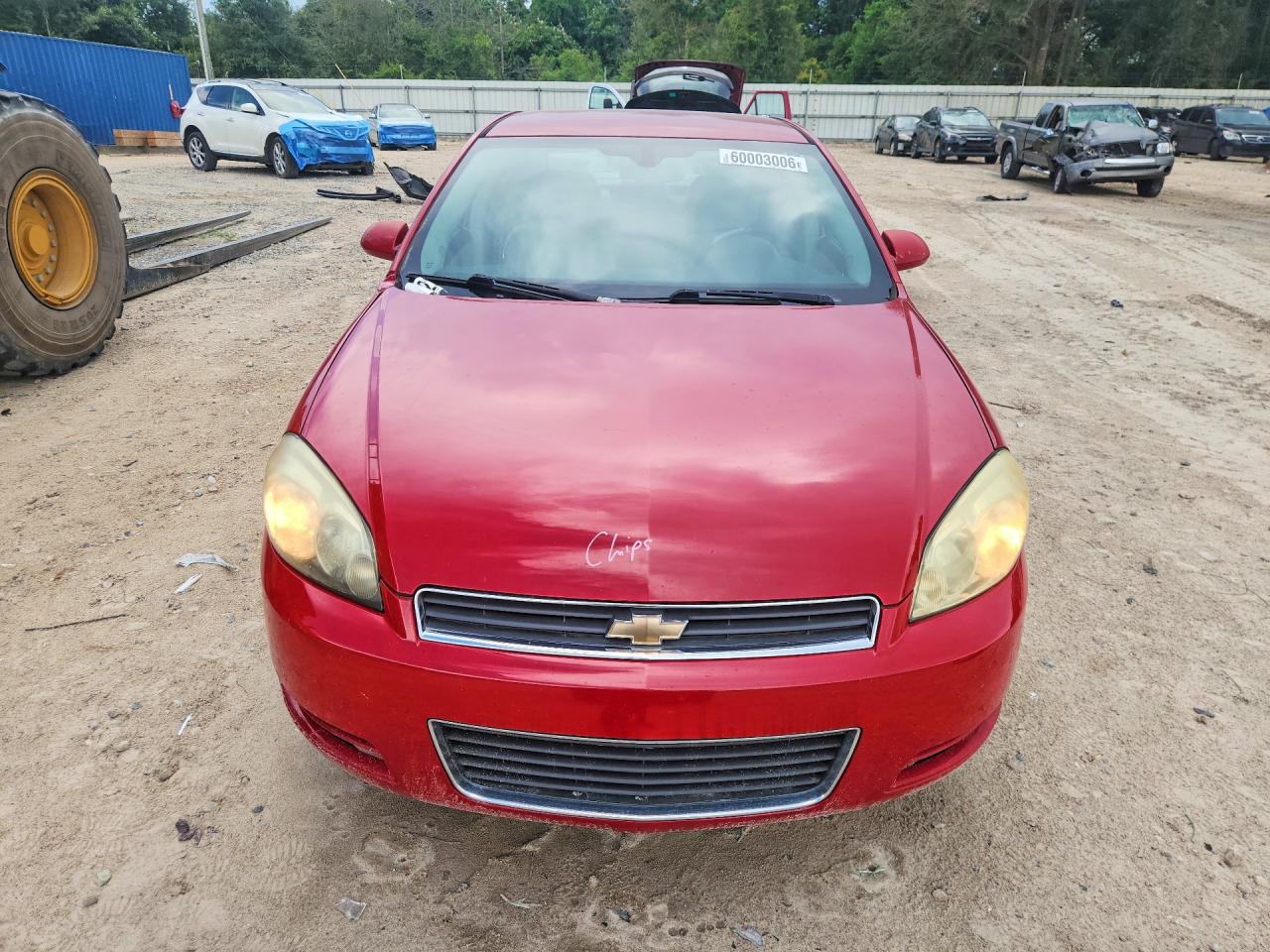 2008 Chevrolet Impala Lt Красный vin: 2G1WT55K581226035