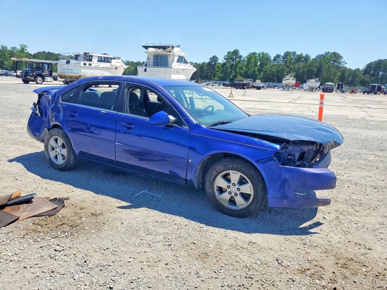 2006 Chevrolet Impala Lt Blue vin: 2G1WT55K669212062
