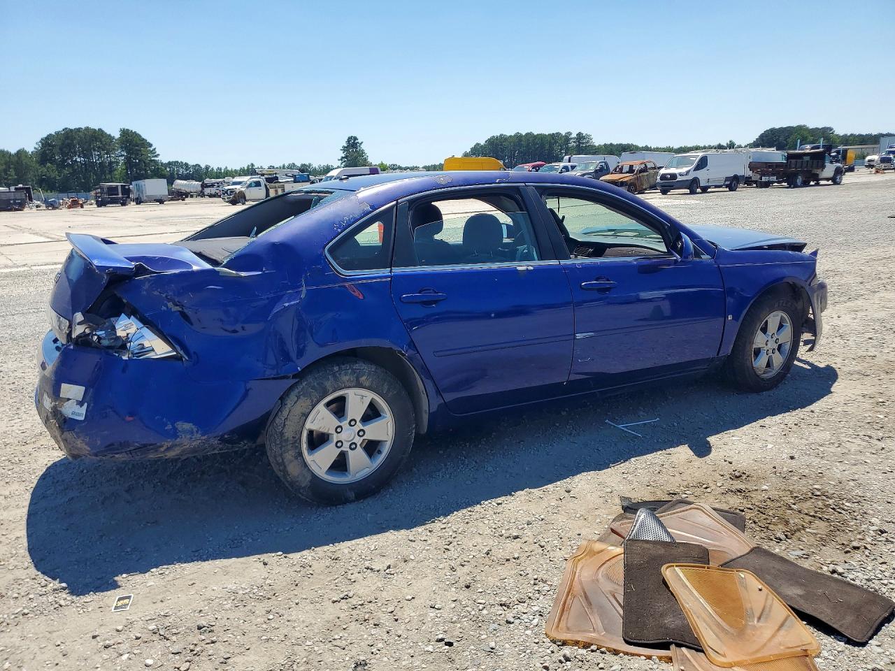 2006 Chevrolet Impala Lt Blue vin: 2G1WT55K669212062