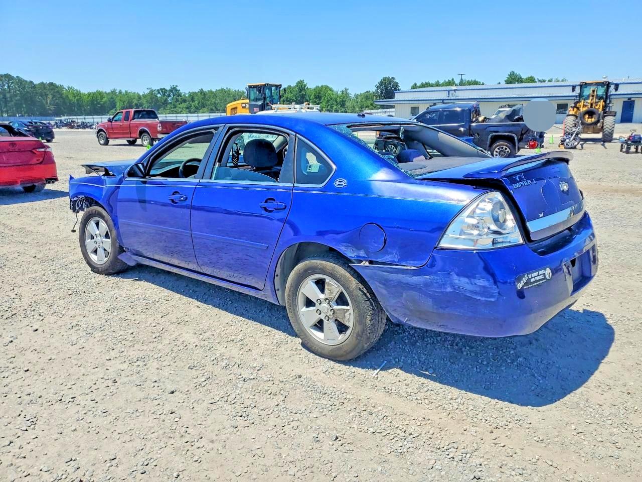 2006 Chevrolet Impala Lt Blue vin: 2G1WT55K669212062