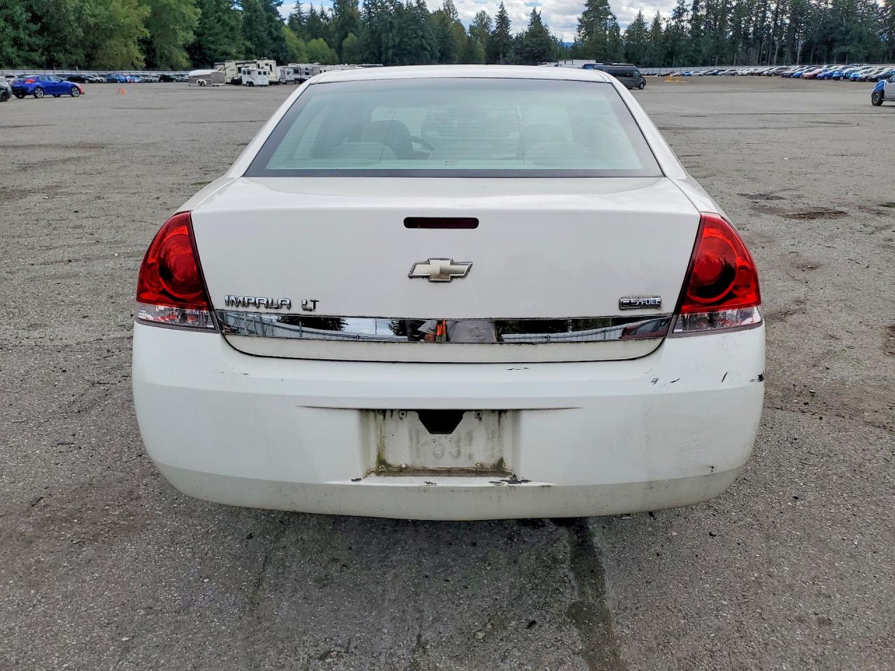 2007 Chevrolet Impala Lt White vin: 2G1WT55K679114702