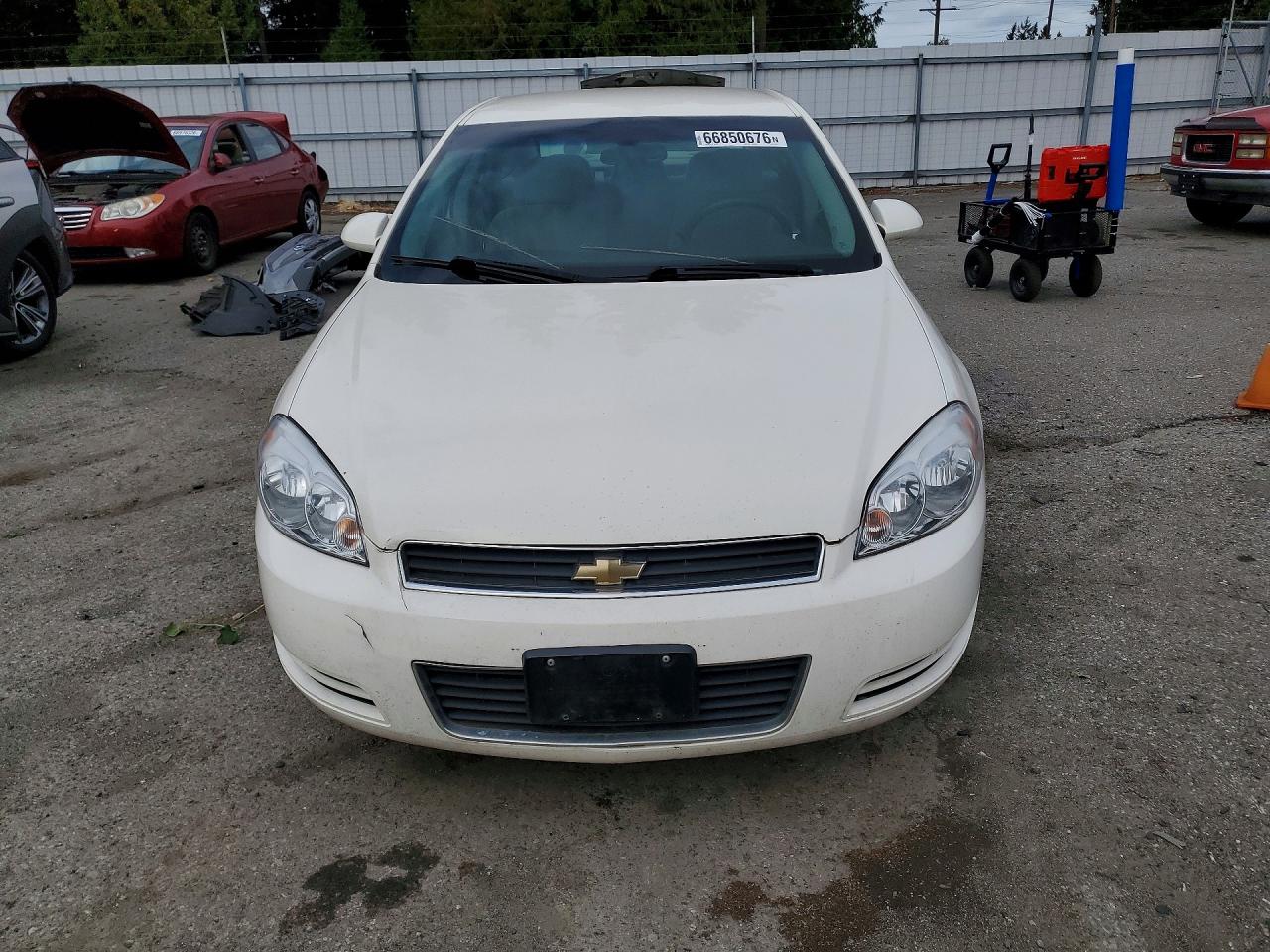 2007 Chevrolet Impala Lt White vin: 2G1WT55K679114702