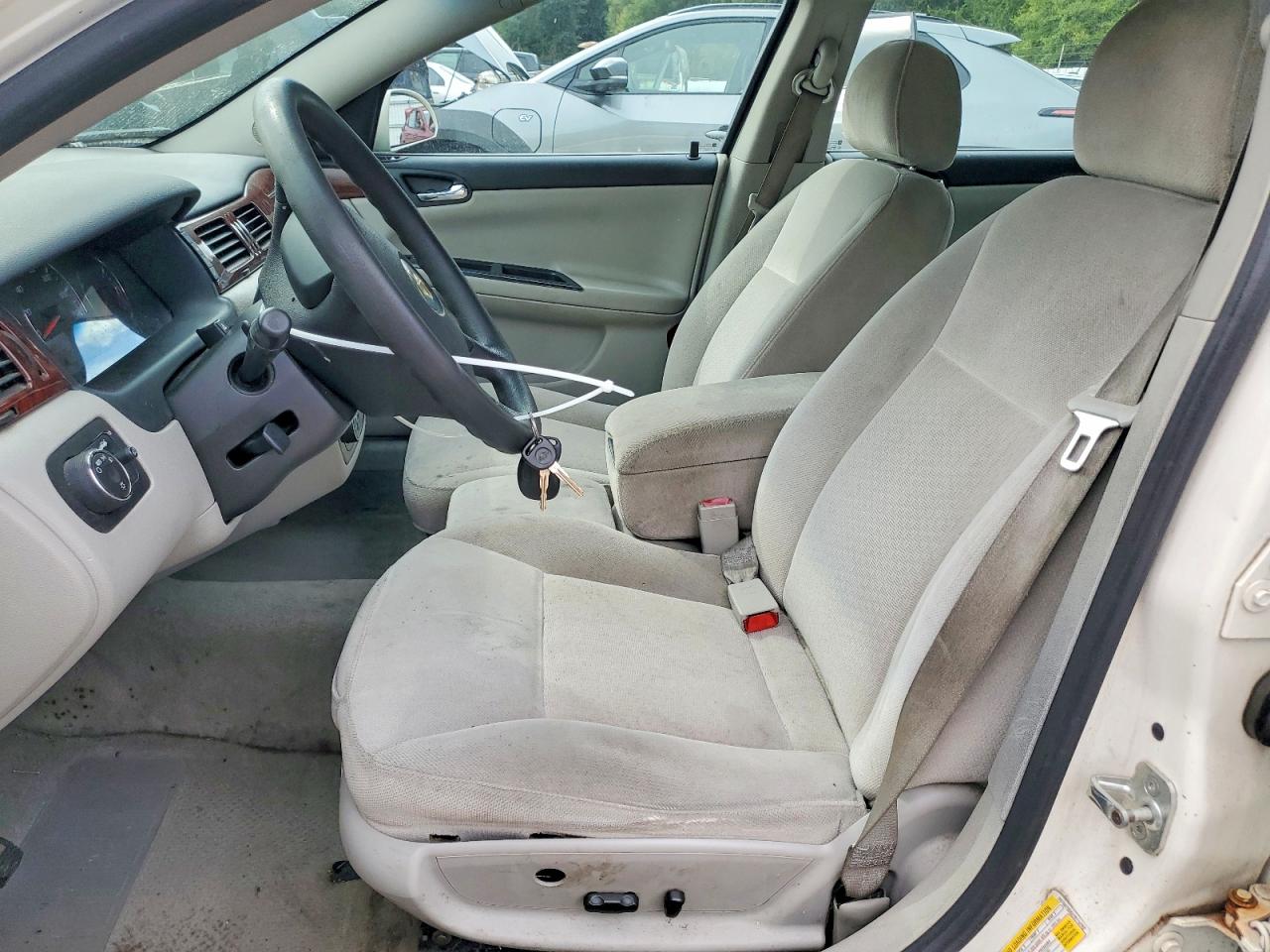 2007 Chevrolet Impala Lt White vin: 2G1WT55K679114702