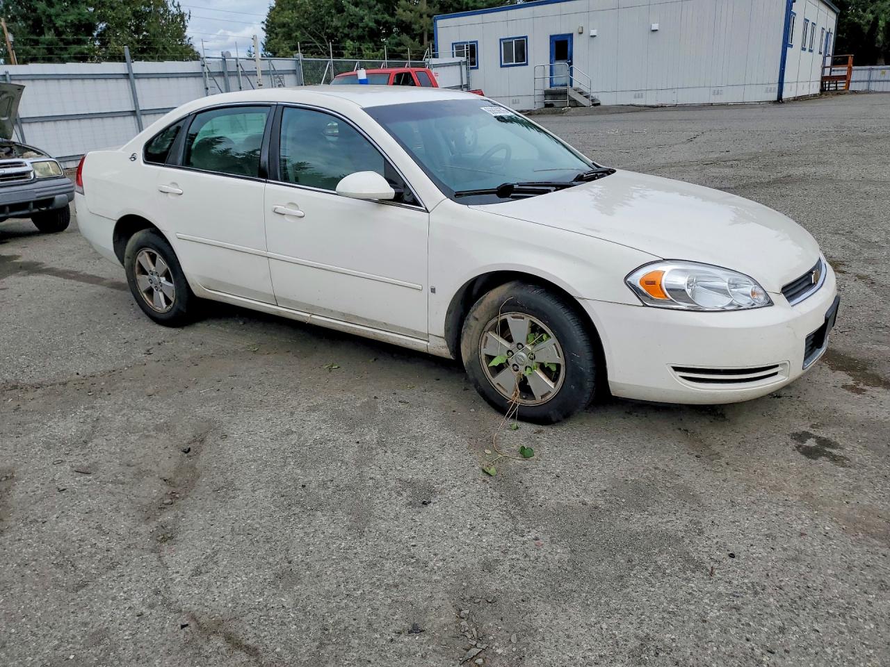 2007 Chevrolet Impala Lt White vin: 2G1WT55K679114702