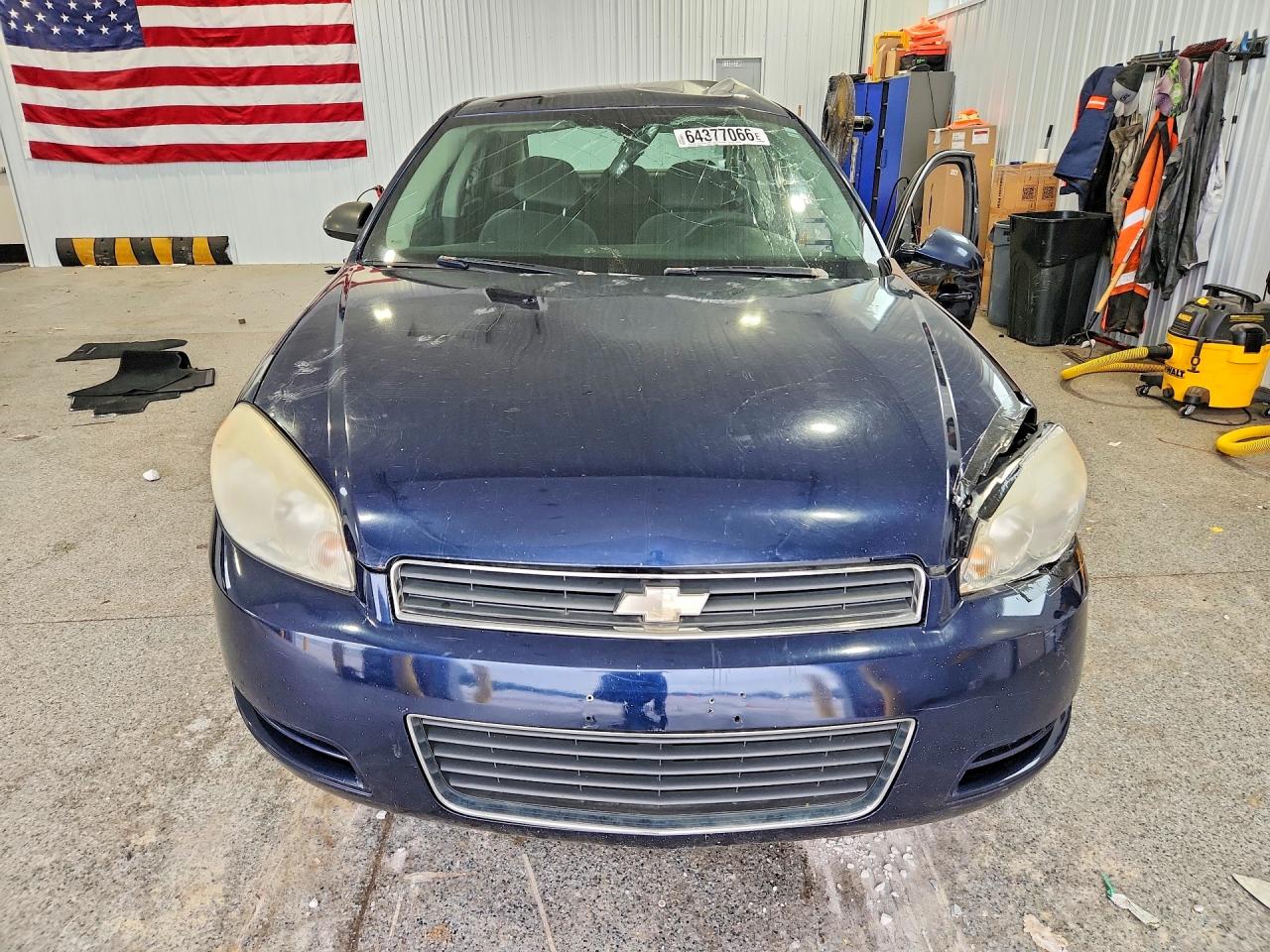 2007 Chevrolet Impala Lt Blue vin: 2G1WT55K779175833