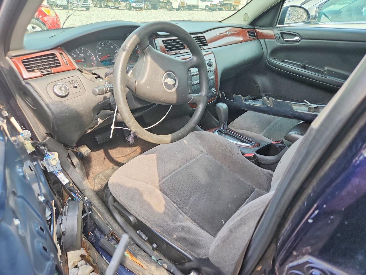 2007 Chevrolet Impala Lt Blue vin: 2G1WT55K779175833