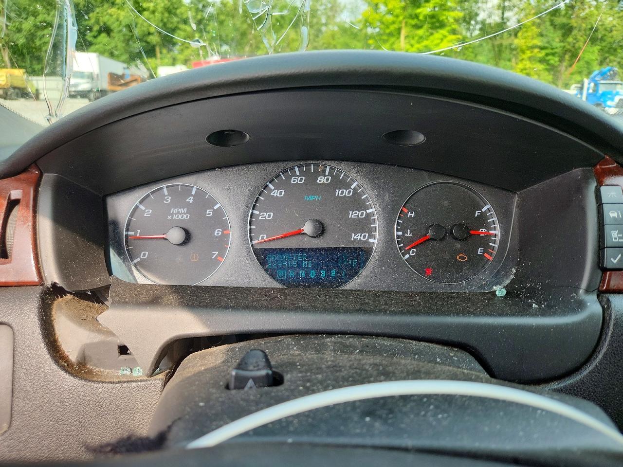 2007 Chevrolet Impala Lt Blue vin: 2G1WT55K779175833