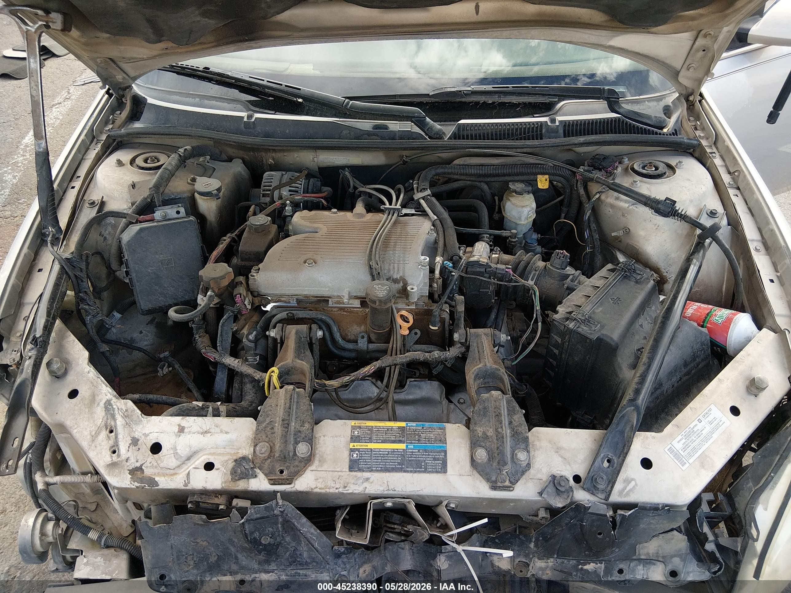 2008 Chevrolet Impala Lt Gold vin: 2G1WT55K781269372