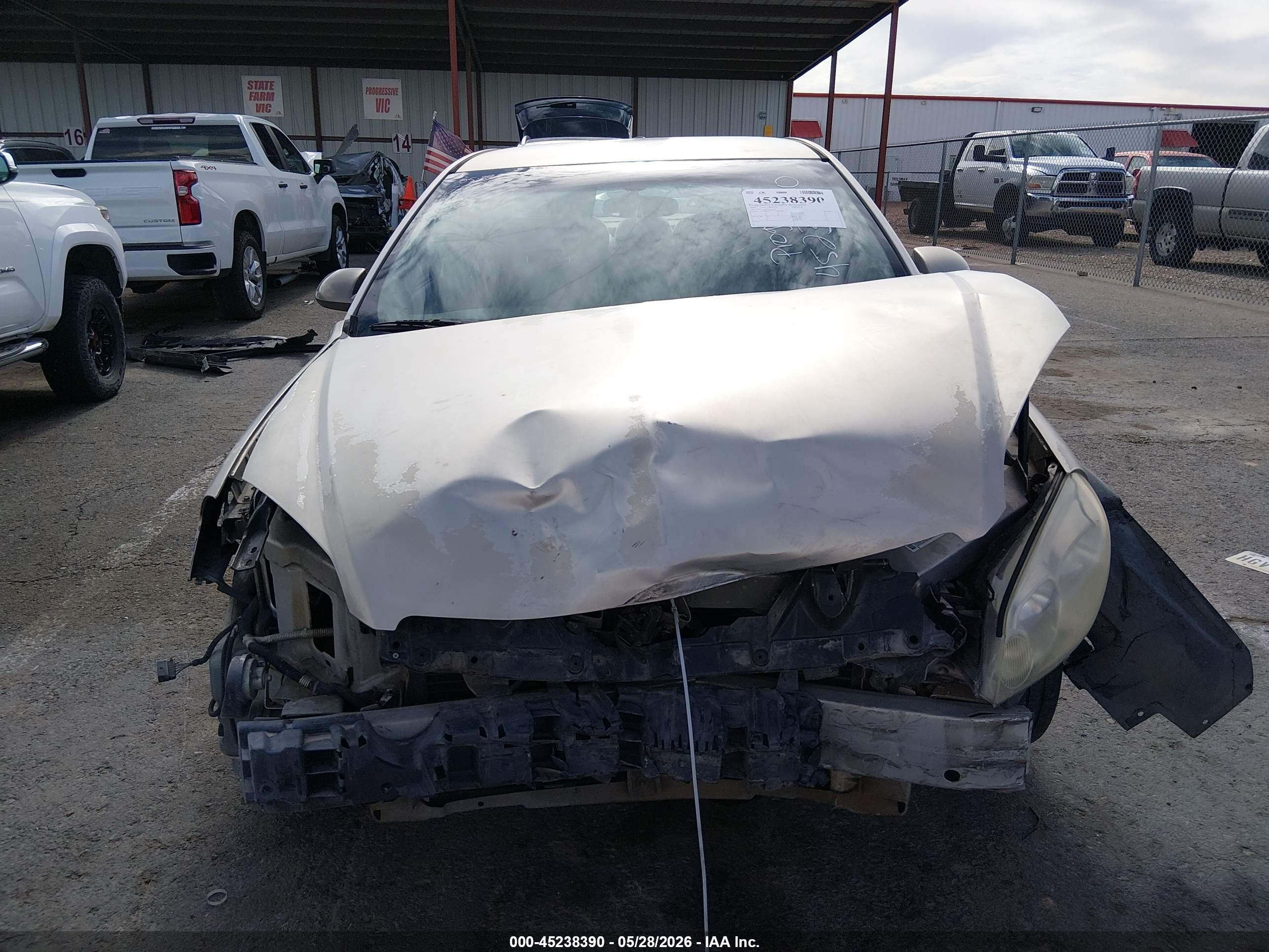2008 Chevrolet Impala Lt Gold vin: 2G1WT55K781269372