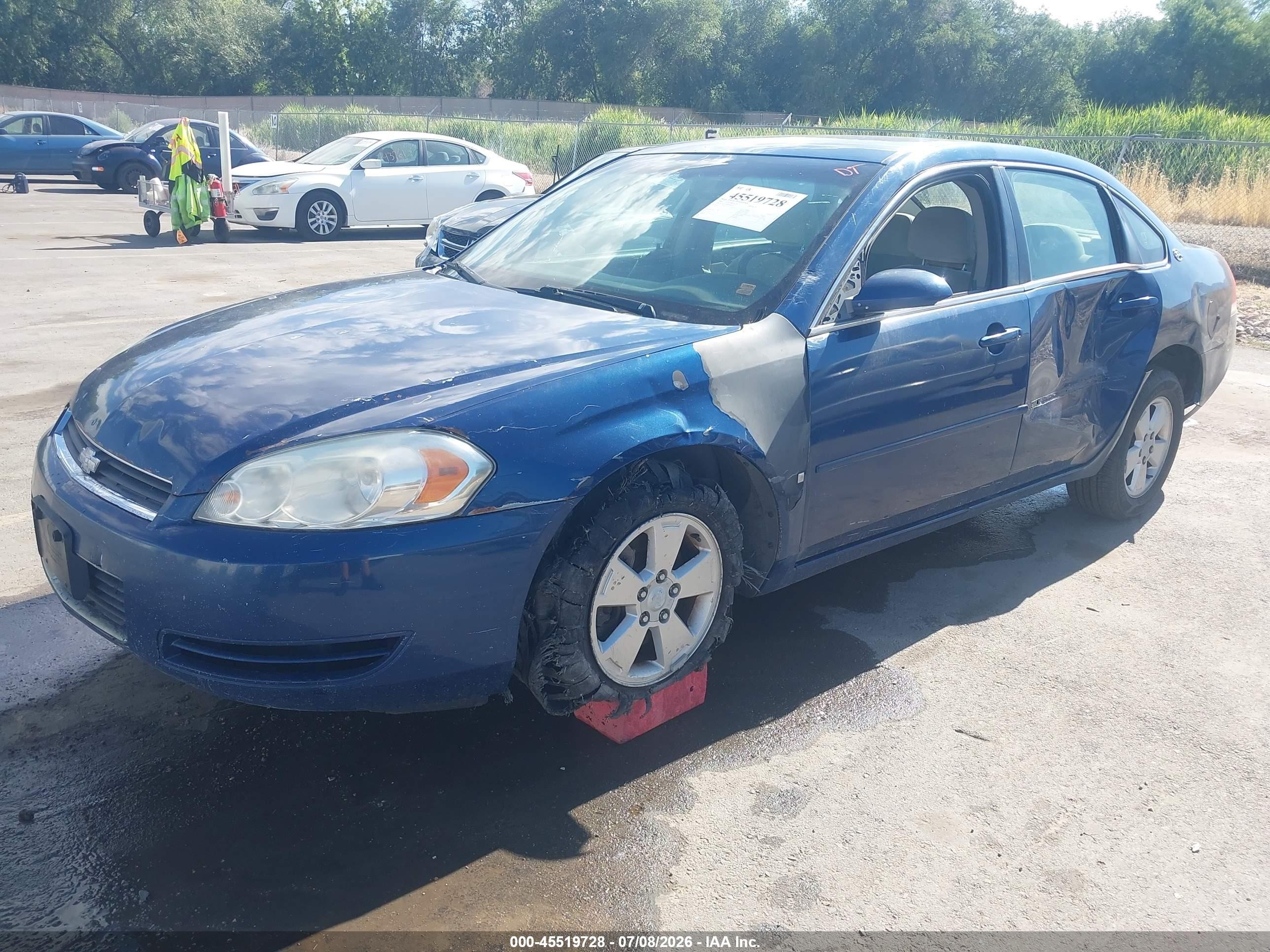 2006 Chevrolet Impala Lt Navy vin: 2G1WT55K869287622