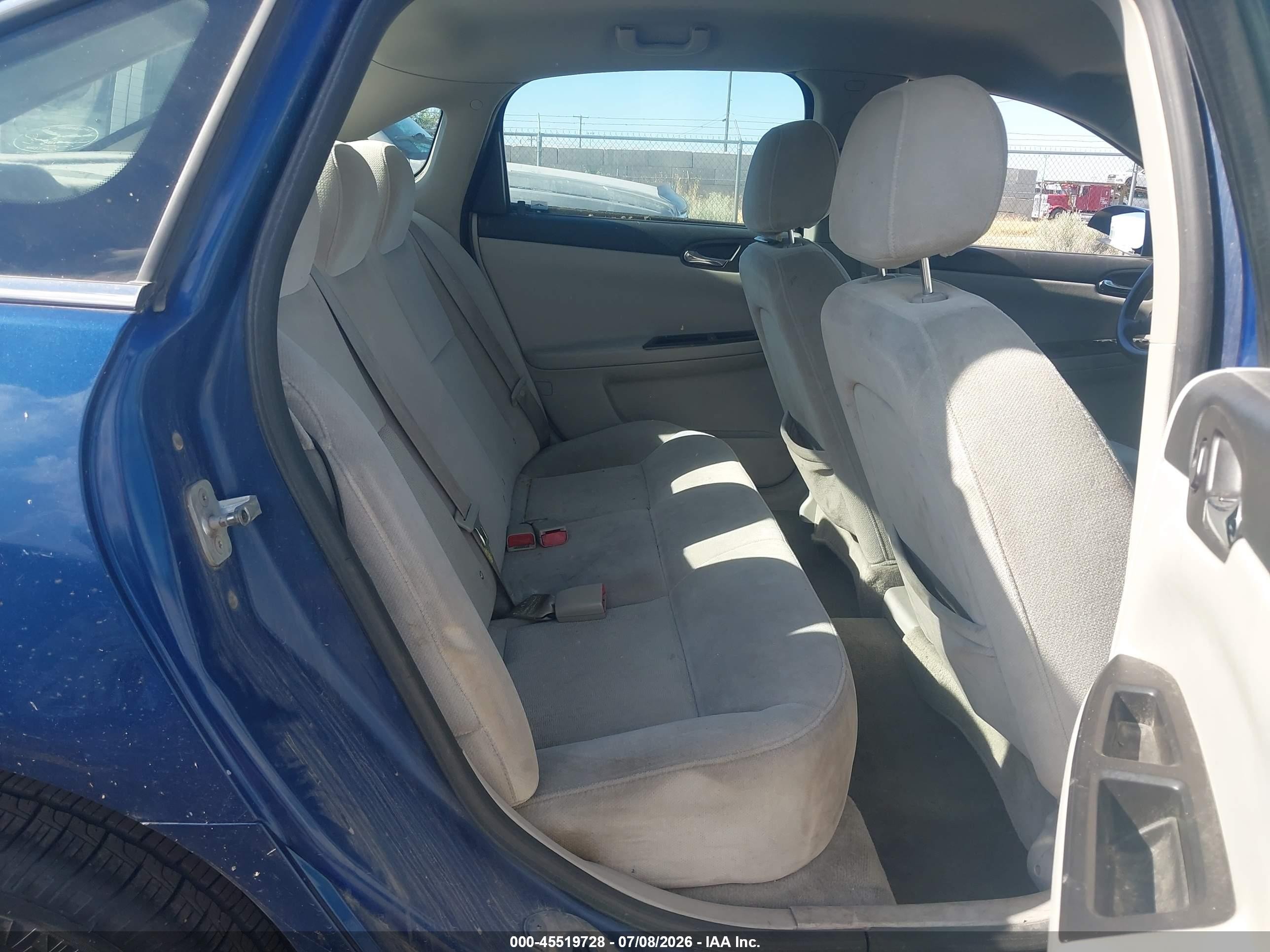 2006 Chevrolet Impala Lt Navy vin: 2G1WT55K869287622