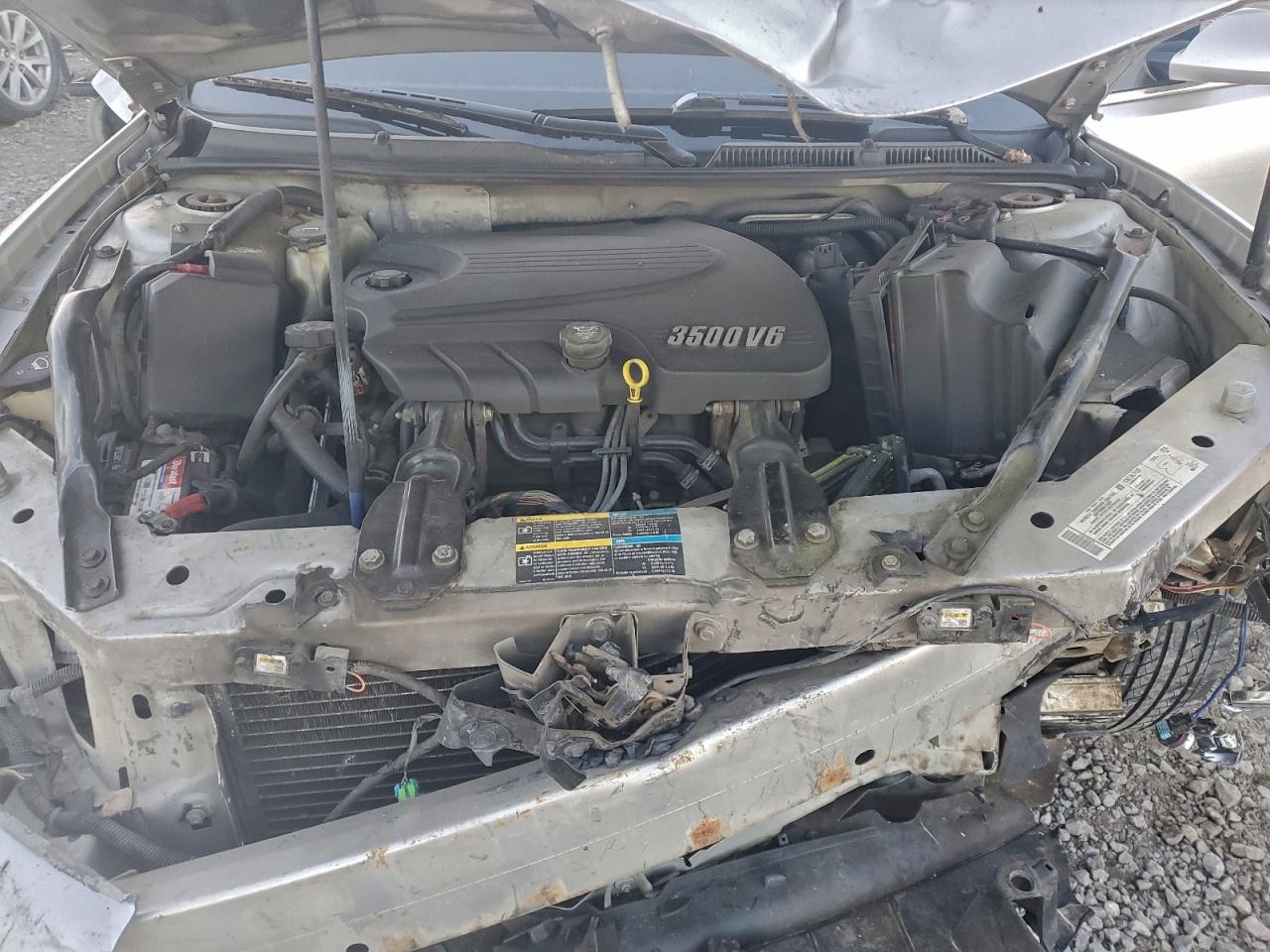 2006 Chevrolet Impala Lt Серебряный vin: 2G1WT55K969404981