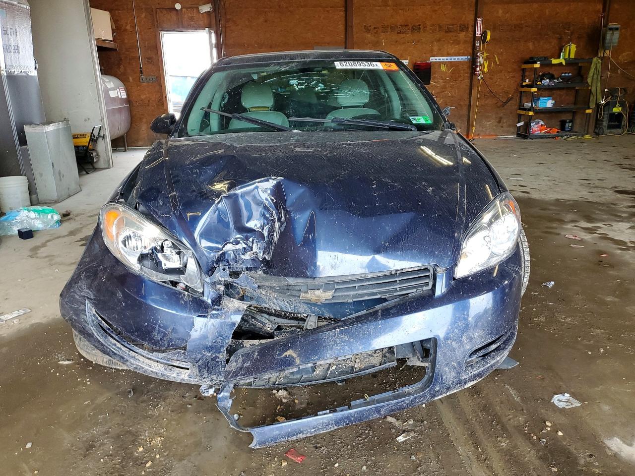 2008 Chevrolet Impala Lt Синий vin: 2G1WT55K981257241