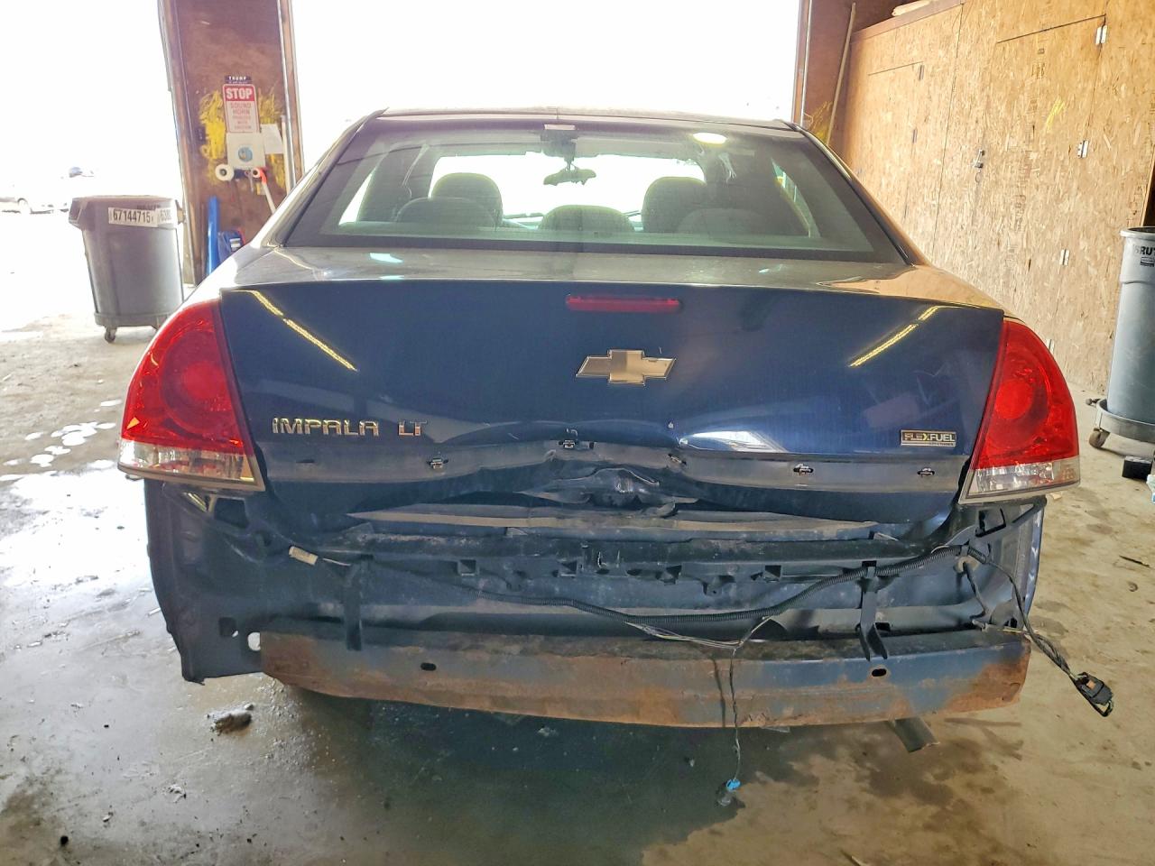 2008 Chevrolet Impala Lt Синий vin: 2G1WT55K981257241