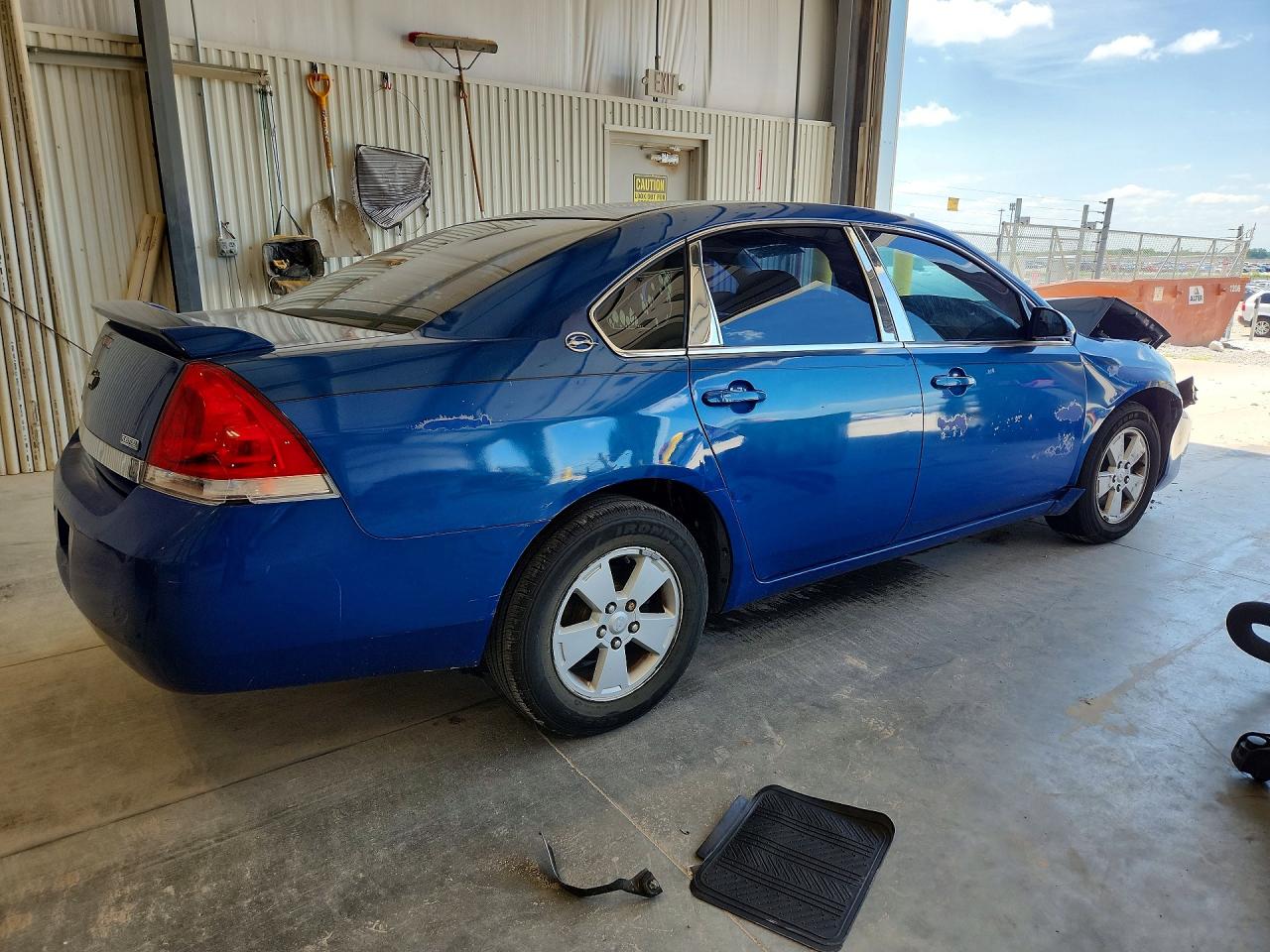 2008 Chevrolet Impala Lt Blue vin: 2G1WT55K989208350