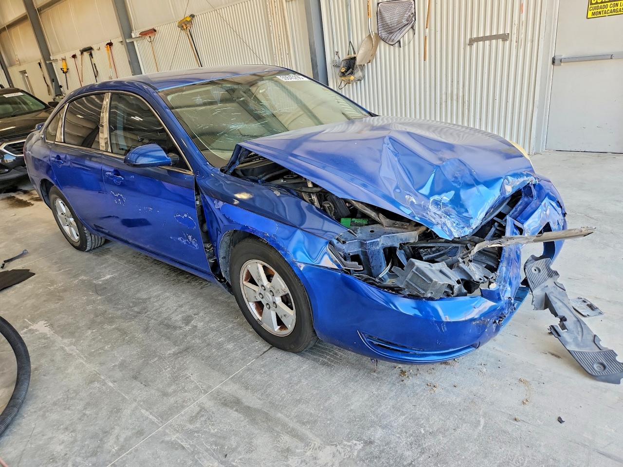 2008 Chevrolet Impala Lt Blue vin: 2G1WT55K989208350