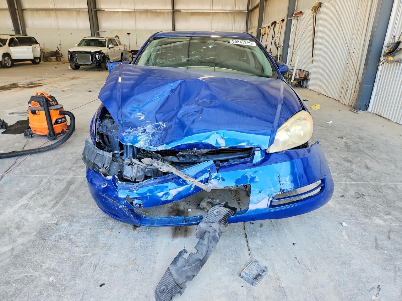 2008 Chevrolet Impala Lt Blue vin: 2G1WT55K989208350