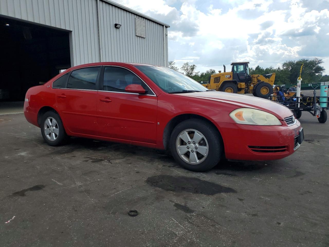 2007 Chevrolet Impala Lt Red vin: 2G1WT55N079377763
