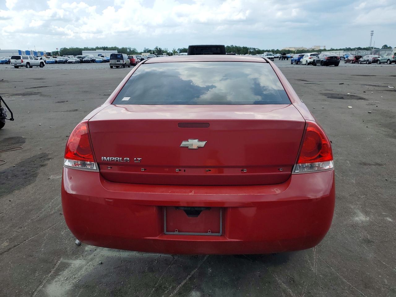 2007 Chevrolet Impala Lt Red vin: 2G1WT55N079377763