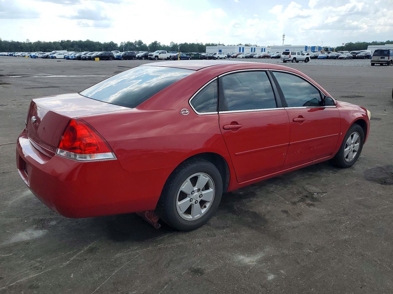 2007 Chevrolet Impala Lt Red vin: 2G1WT55N079377763