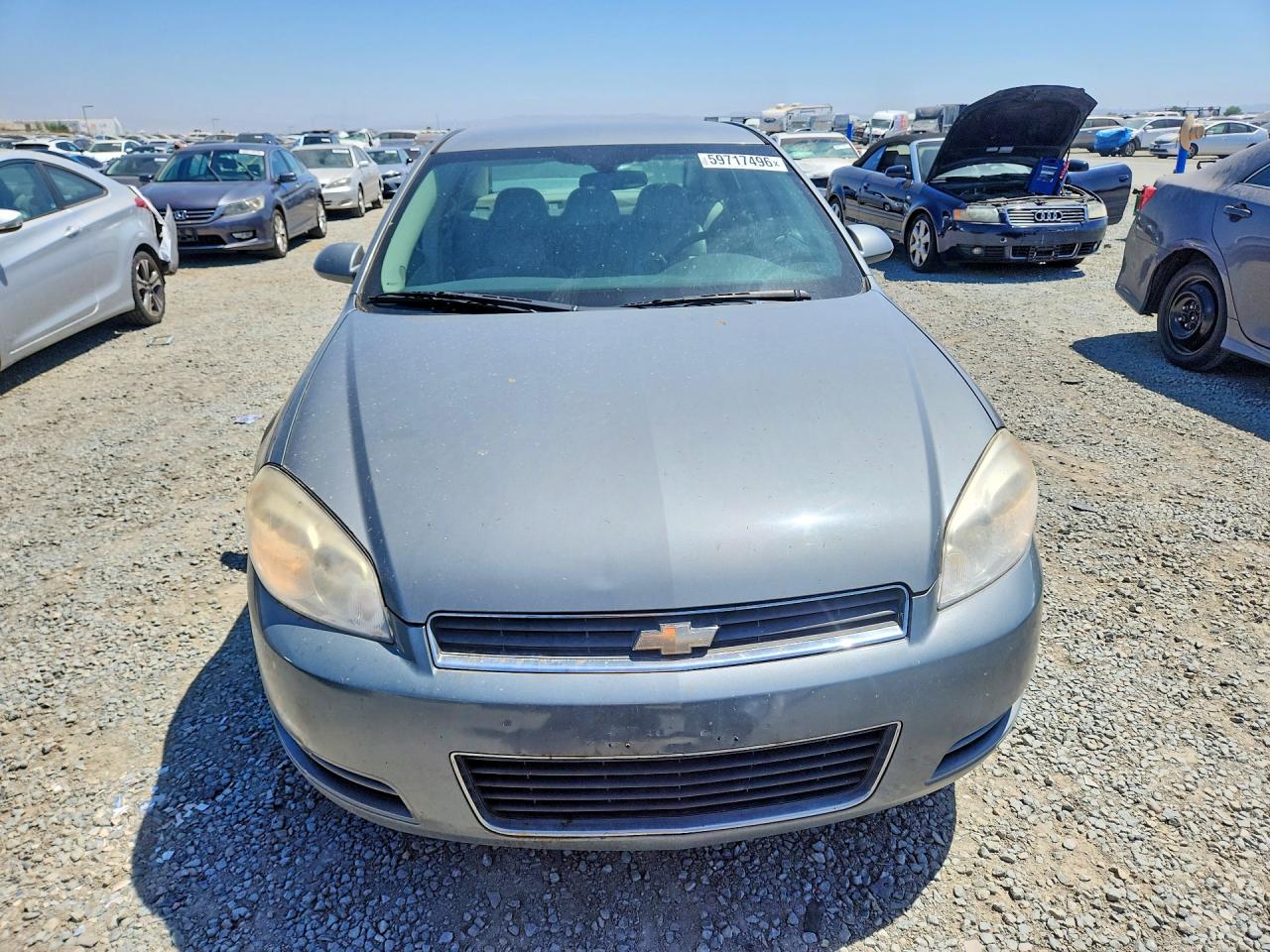 2008 Chevrolet Impala Lt Gray vin: 2G1WT55N089277602