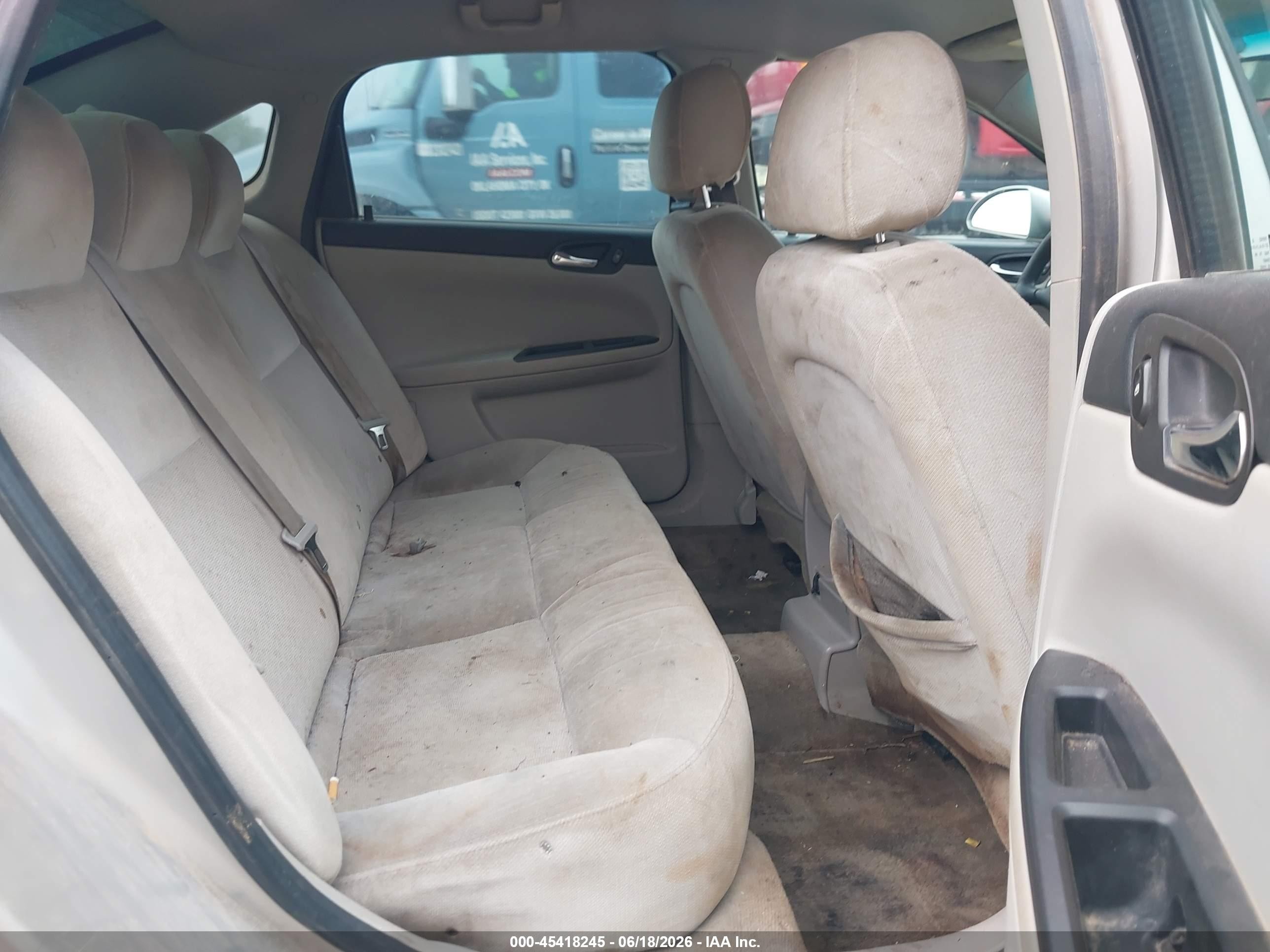 2008 Chevrolet Impala Lt Silver vin: 2G1WT55N181206908