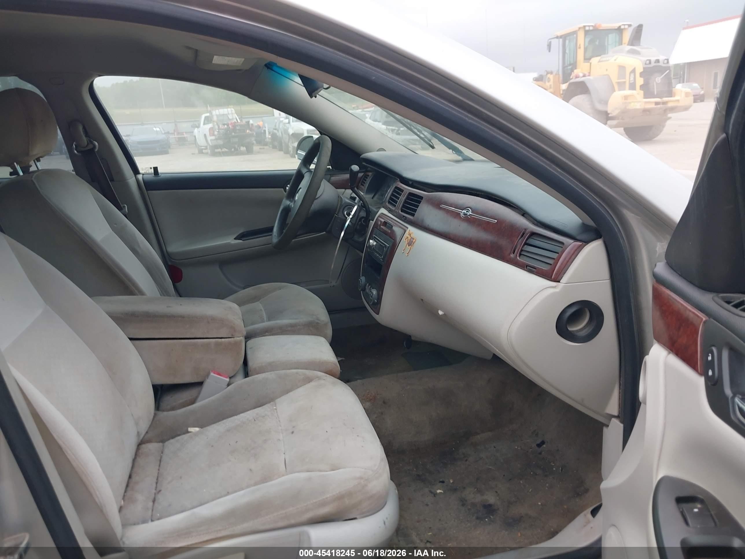 2008 Chevrolet Impala Lt Silver vin: 2G1WT55N181206908