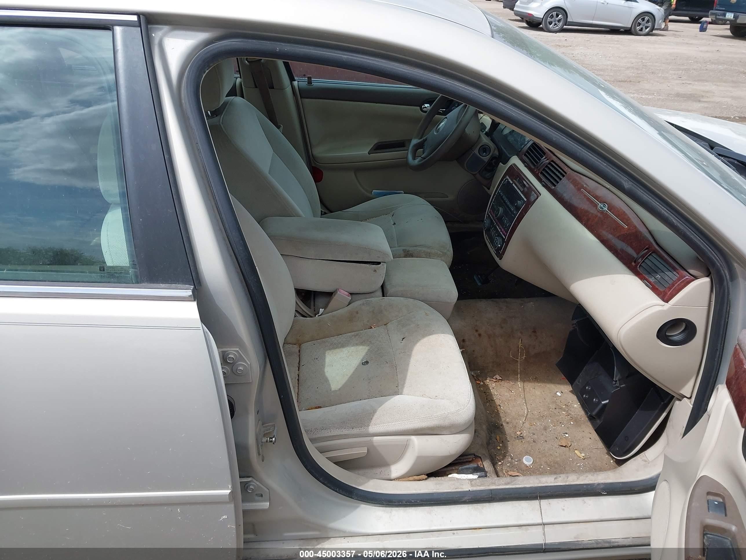 2008 Chevrolet Impala Lt Золотой vin: 2G1WT55N189108446