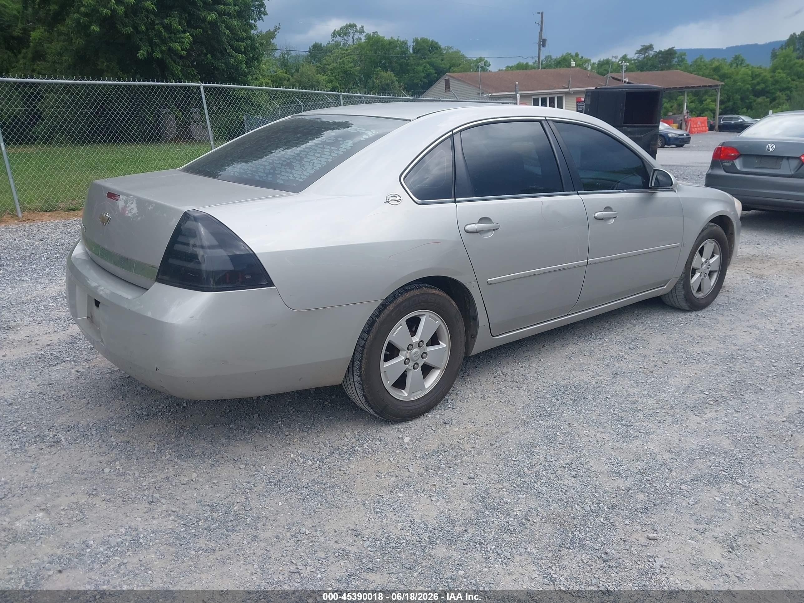 2008 Chevrolet Impala Lt Silver vin: 2G1WT55N189122234