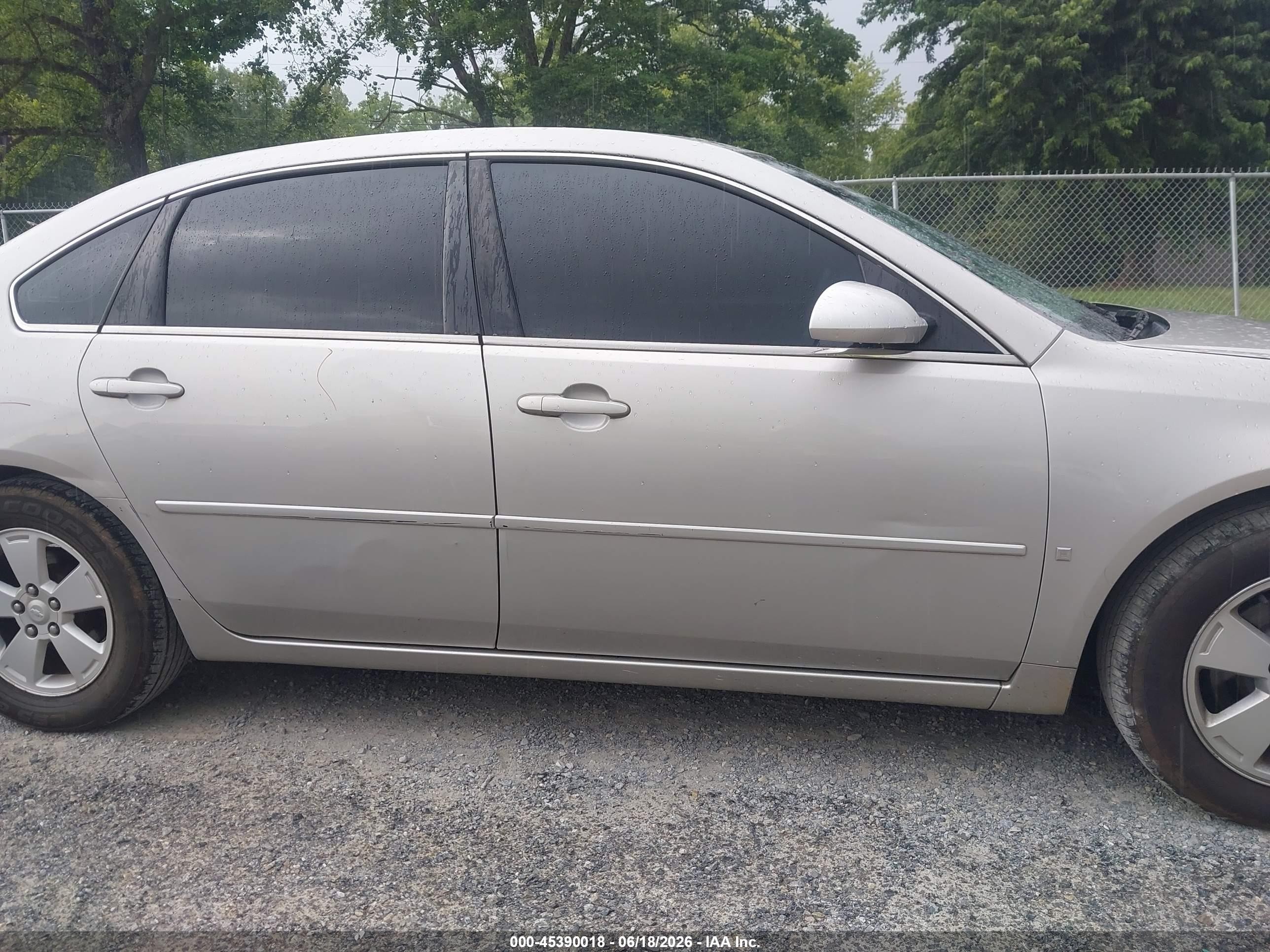 2008 Chevrolet Impala Lt Silver vin: 2G1WT55N189122234